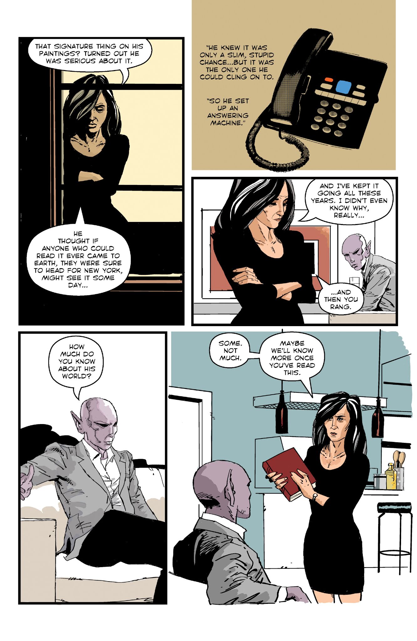 Read online Resident Alien: An Alien in New York comic -  Issue #3 - 18