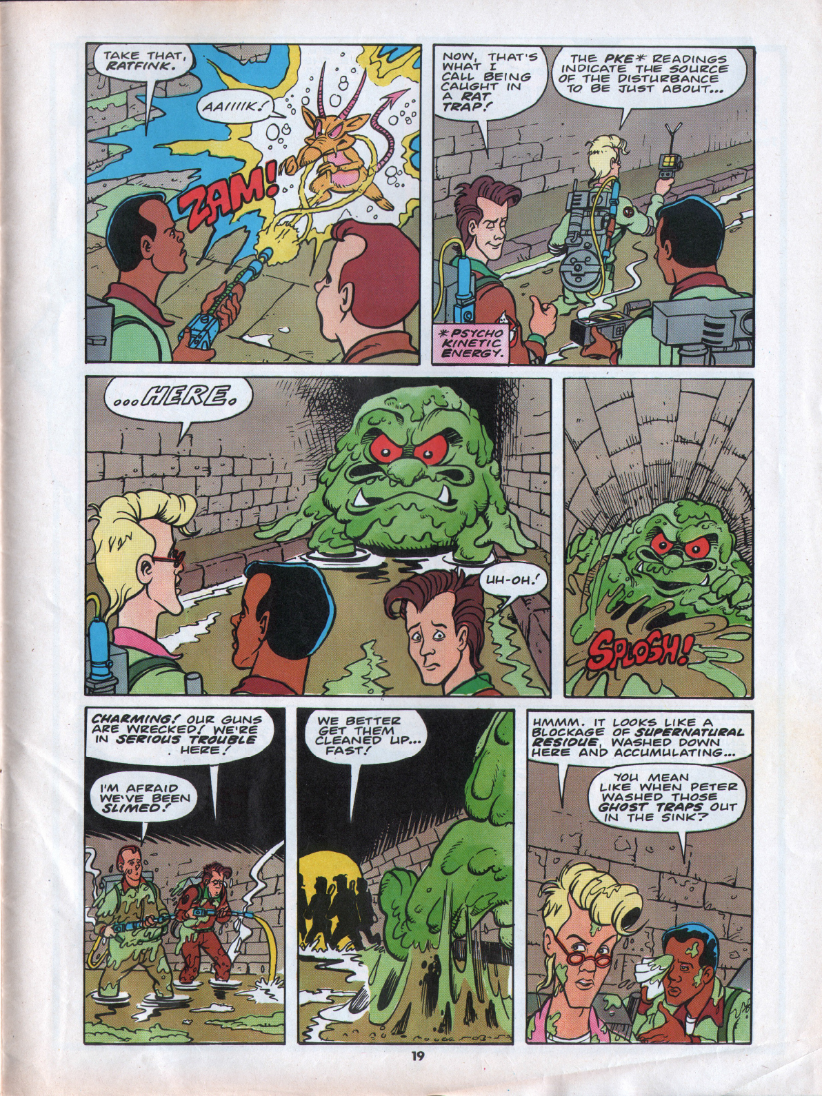 Read online The Real Ghostbusters comic -  Issue #34 - 19