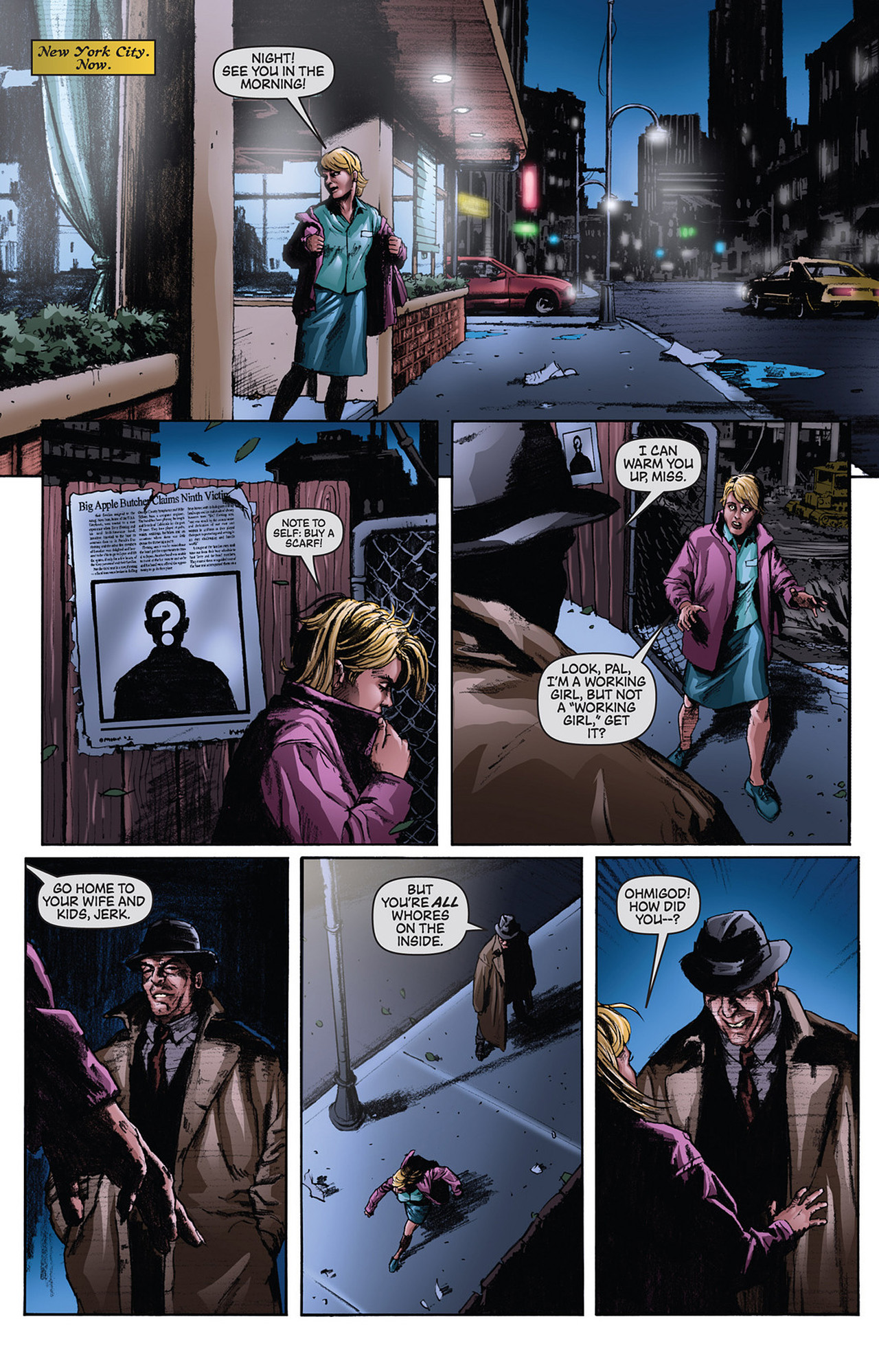 Read online Dark Shadows/Vampirella comic -  Issue #1 - 9