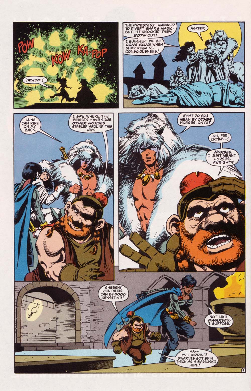 Read online Advanced Dungeons & Dragons comic -  Issue #22 - 9
