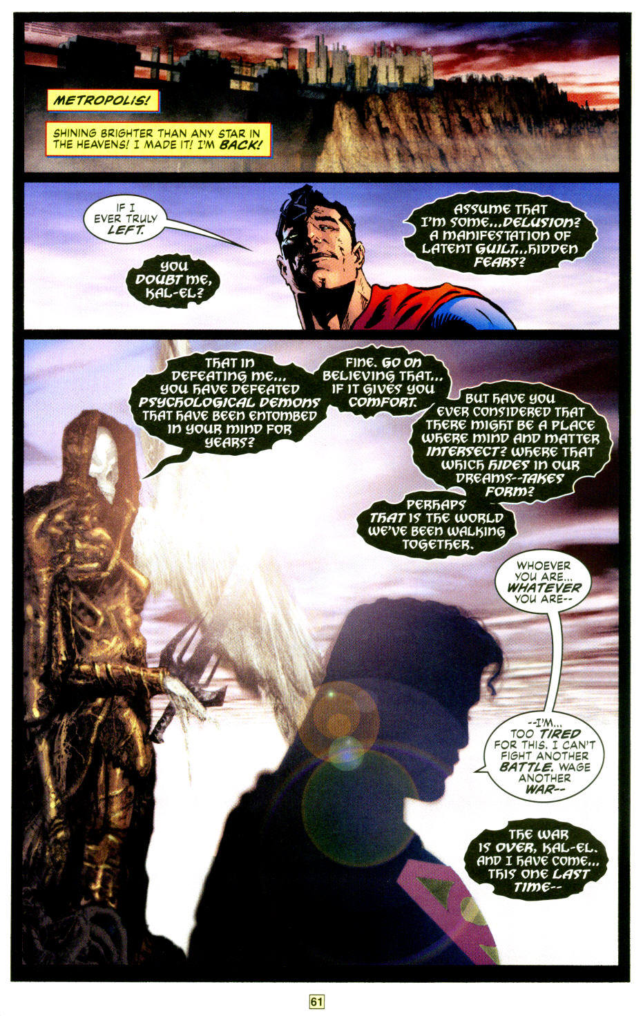 Read online Superman: Where Is Thy Sting? comic -  Issue # Full - 62