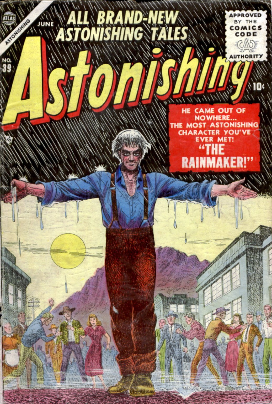 Read online Astonishing comic -  Issue #39 - 1