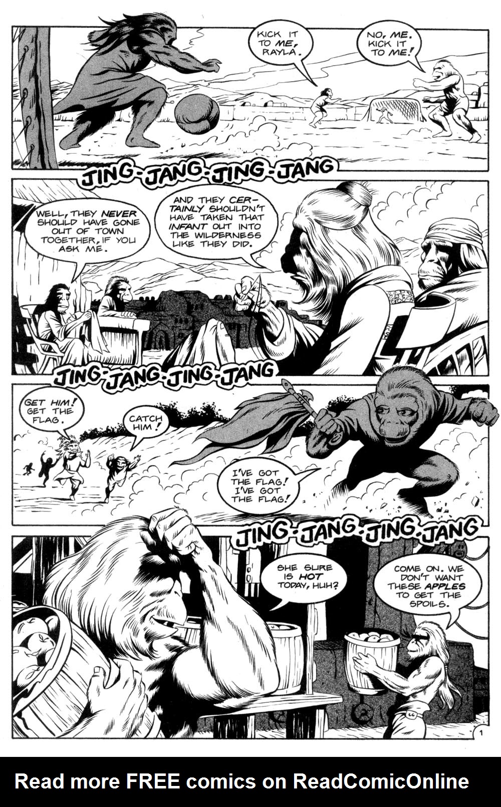 Read online Planet of the Apes (1990) comic -  Issue #8 - 3