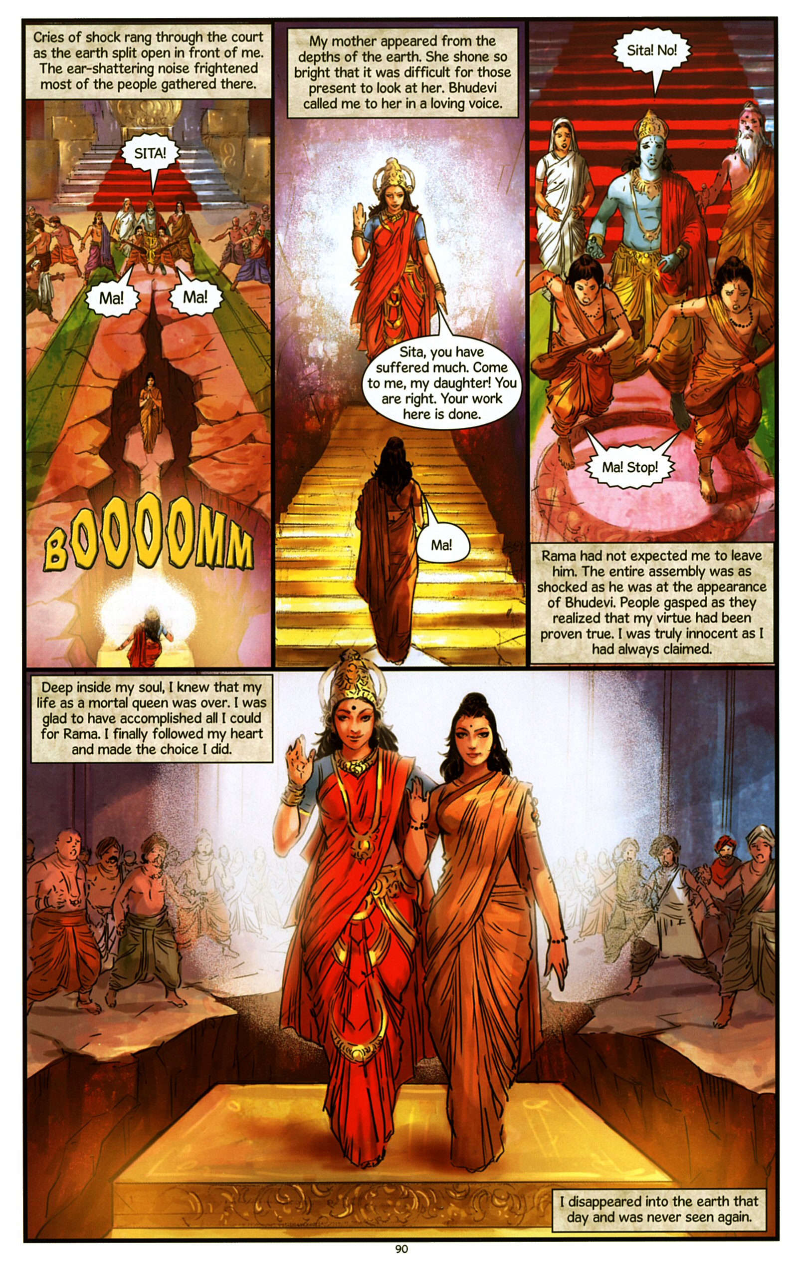 Read online Sita Daughter of the Earth comic -  Issue # TPB - 94