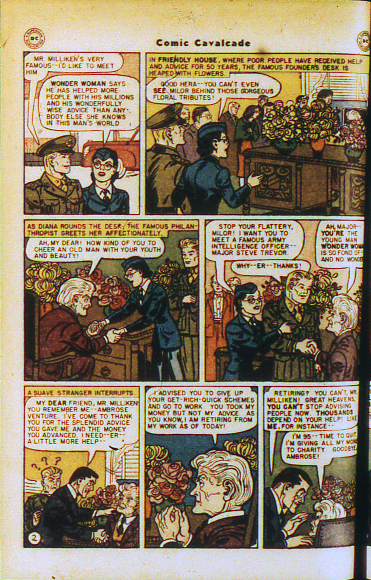 Read online Comic Cavalcade comic -  Issue #19 - 5