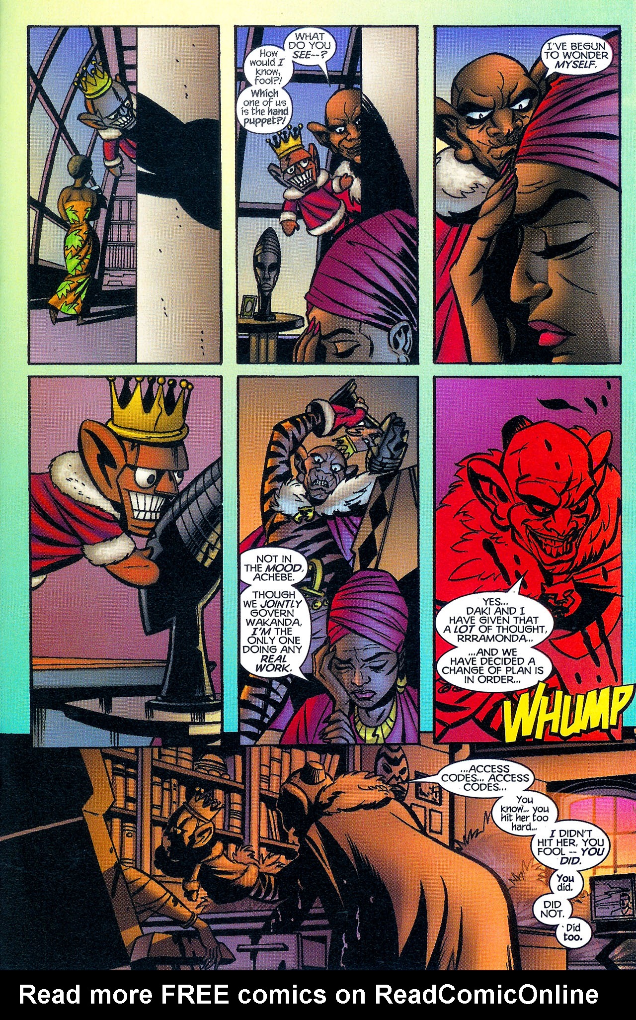 Read online Black Panther (1998) comic -  Issue #10 - 18