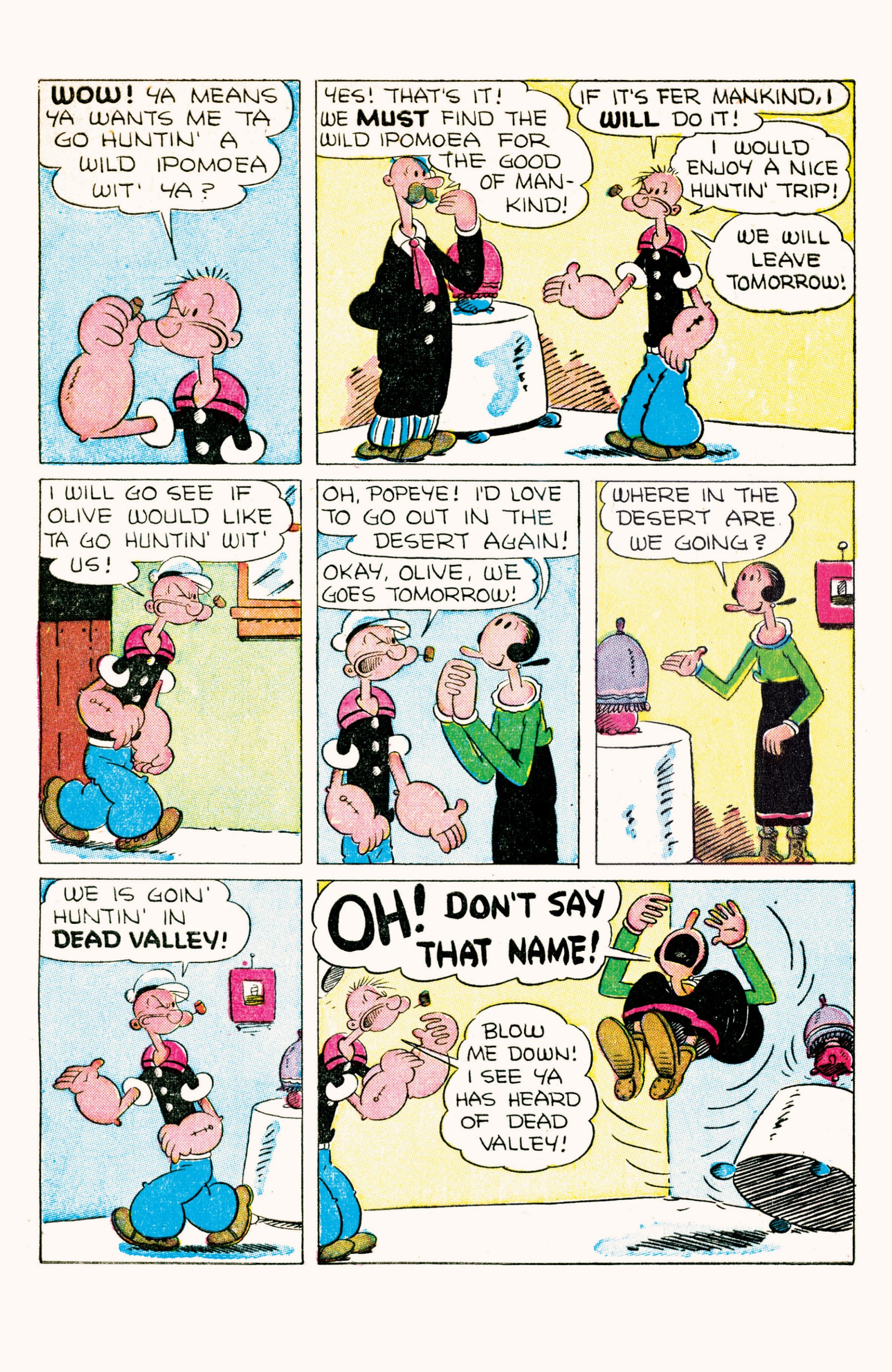 Read online Classic Popeye comic -  Issue #4 - 5