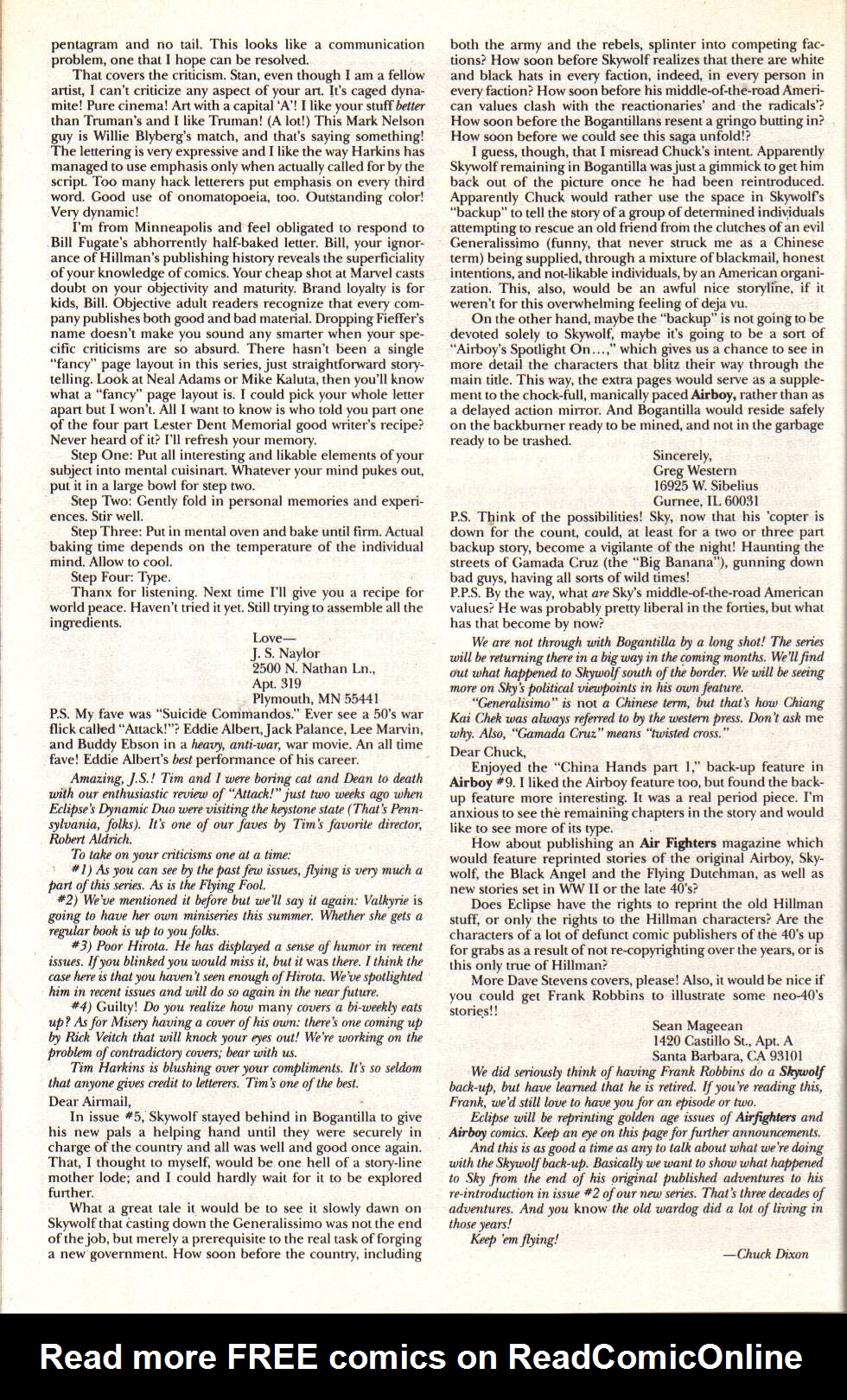 Read online Airboy (1986) comic -  Issue #16 - 32