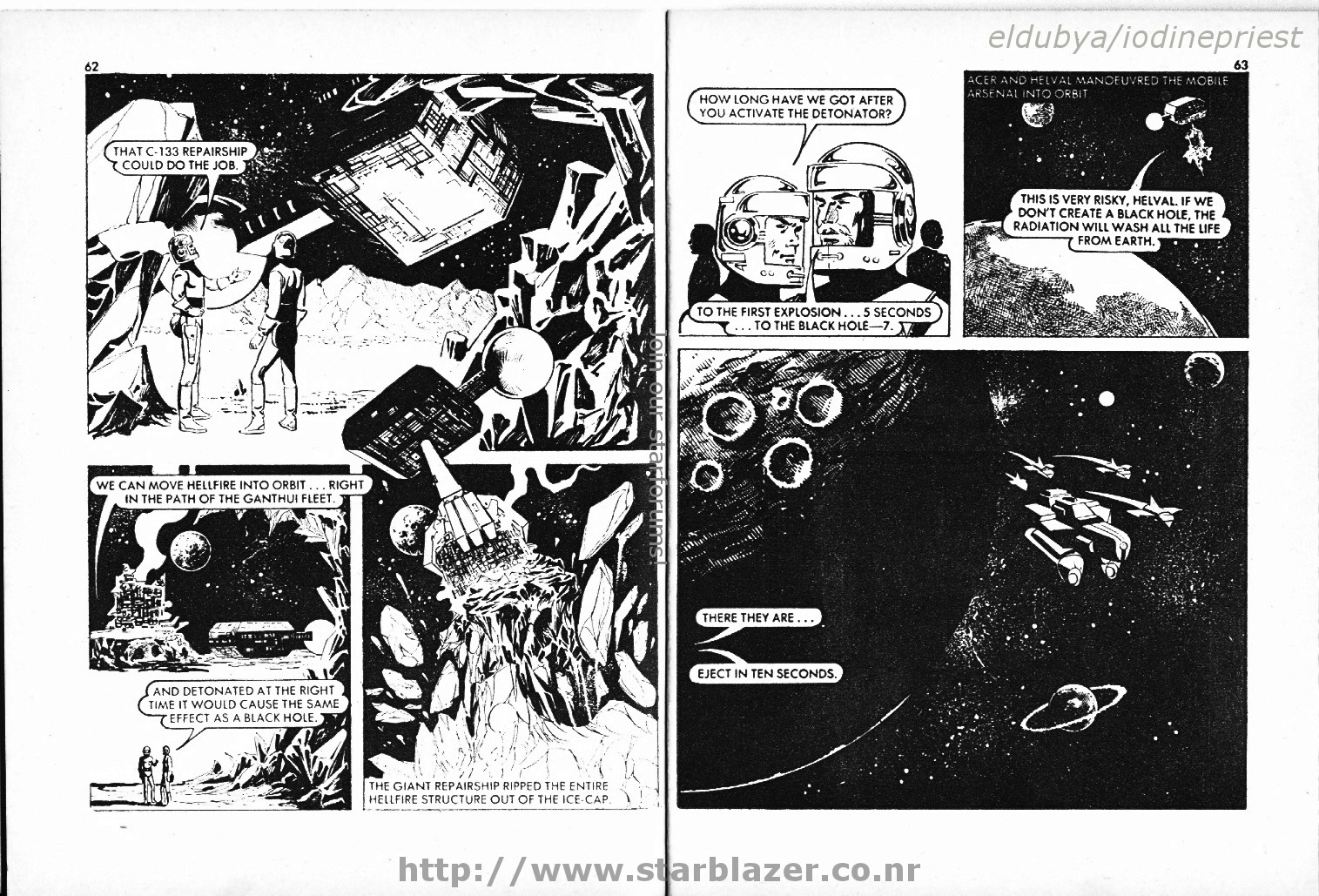 Read online Starblazer comic -  Issue #83 - 33