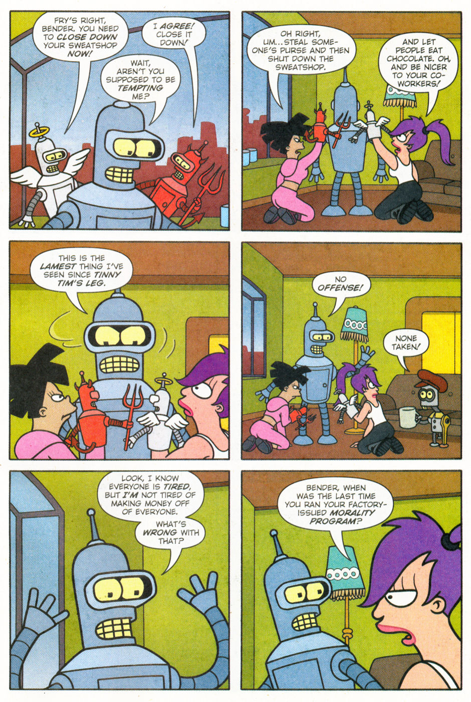 Read online Futurama Comics comic -  Issue #22 - 22