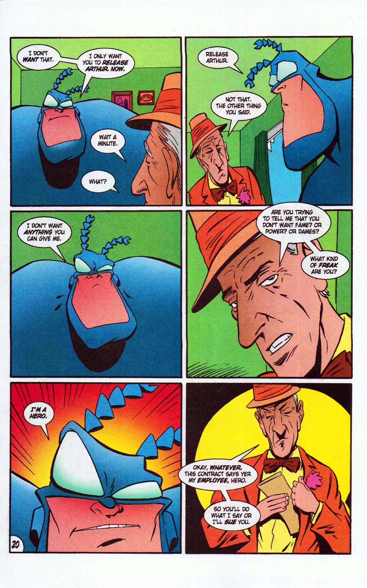 Read online The Tick: Days of Drama comic -  Issue #6 - 22