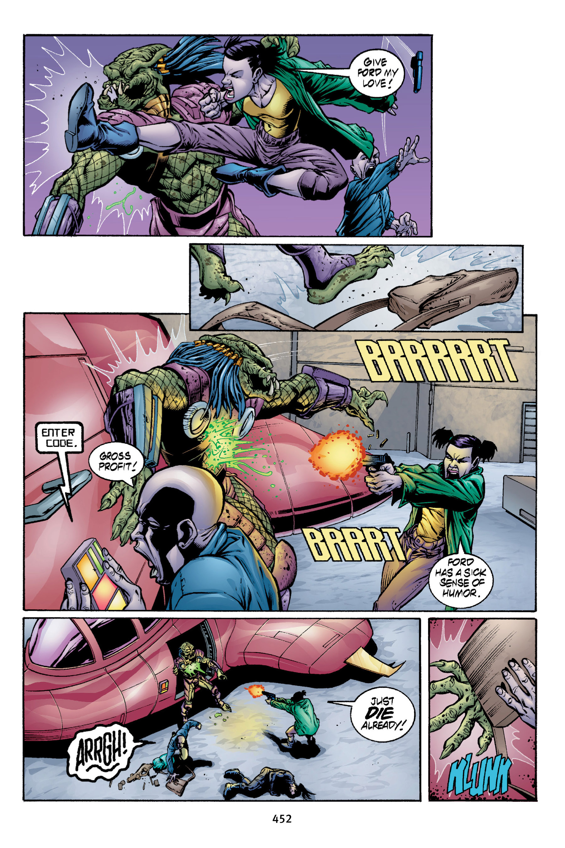Read online Aliens vs. Predator Omnibus comic -  Issue # _TPB 2 Part 4 - 114