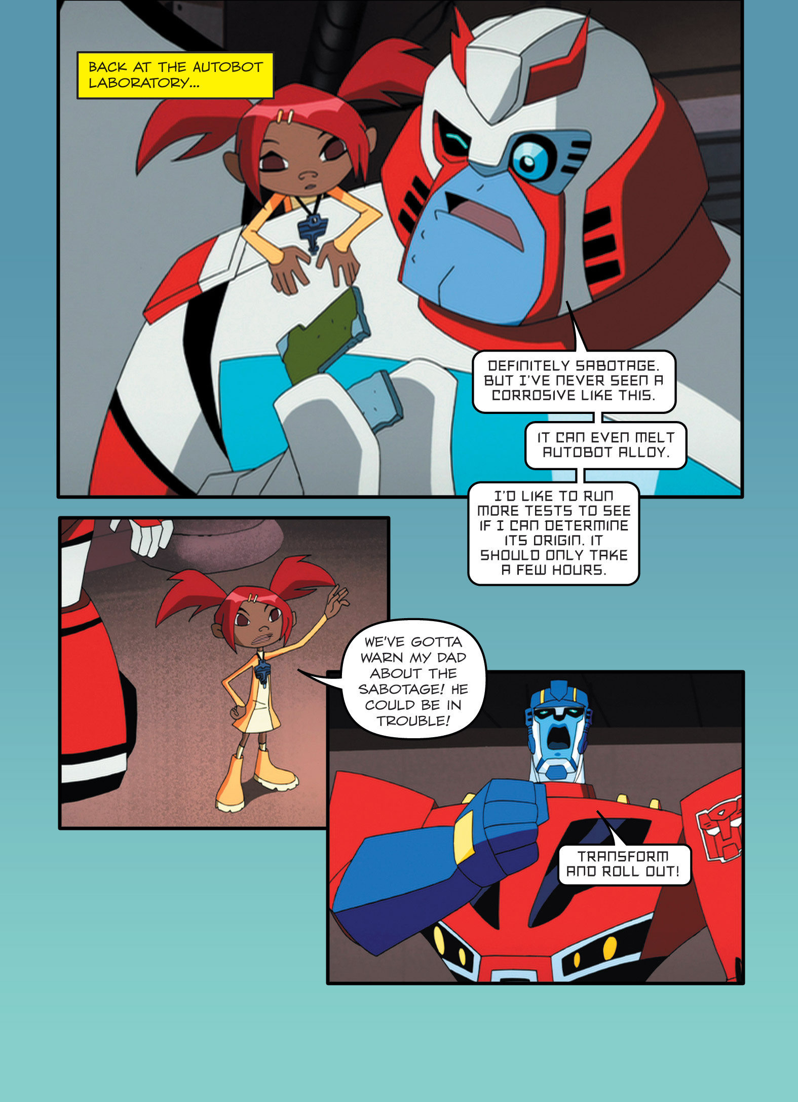 Read online Transformers Animated comic -  Issue #3 - 78