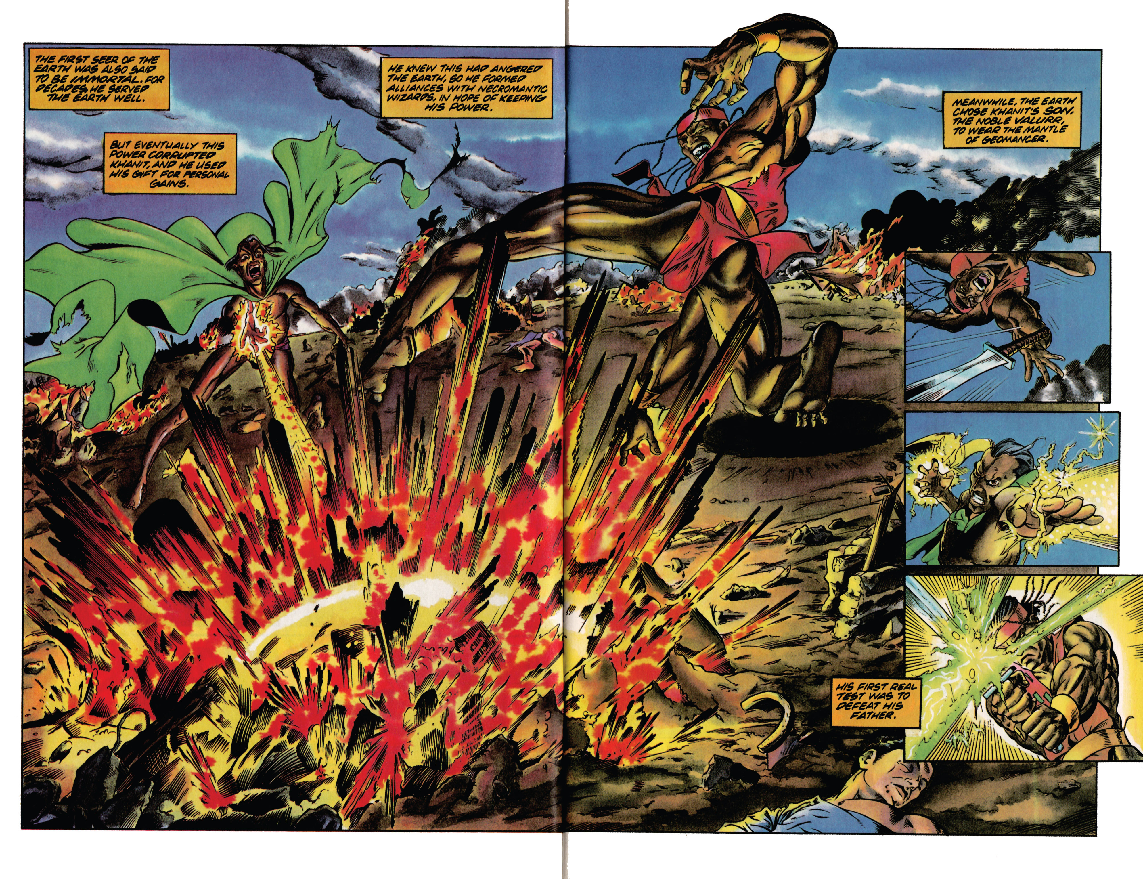 Read online Geomancer comic -  Issue #8 - 3