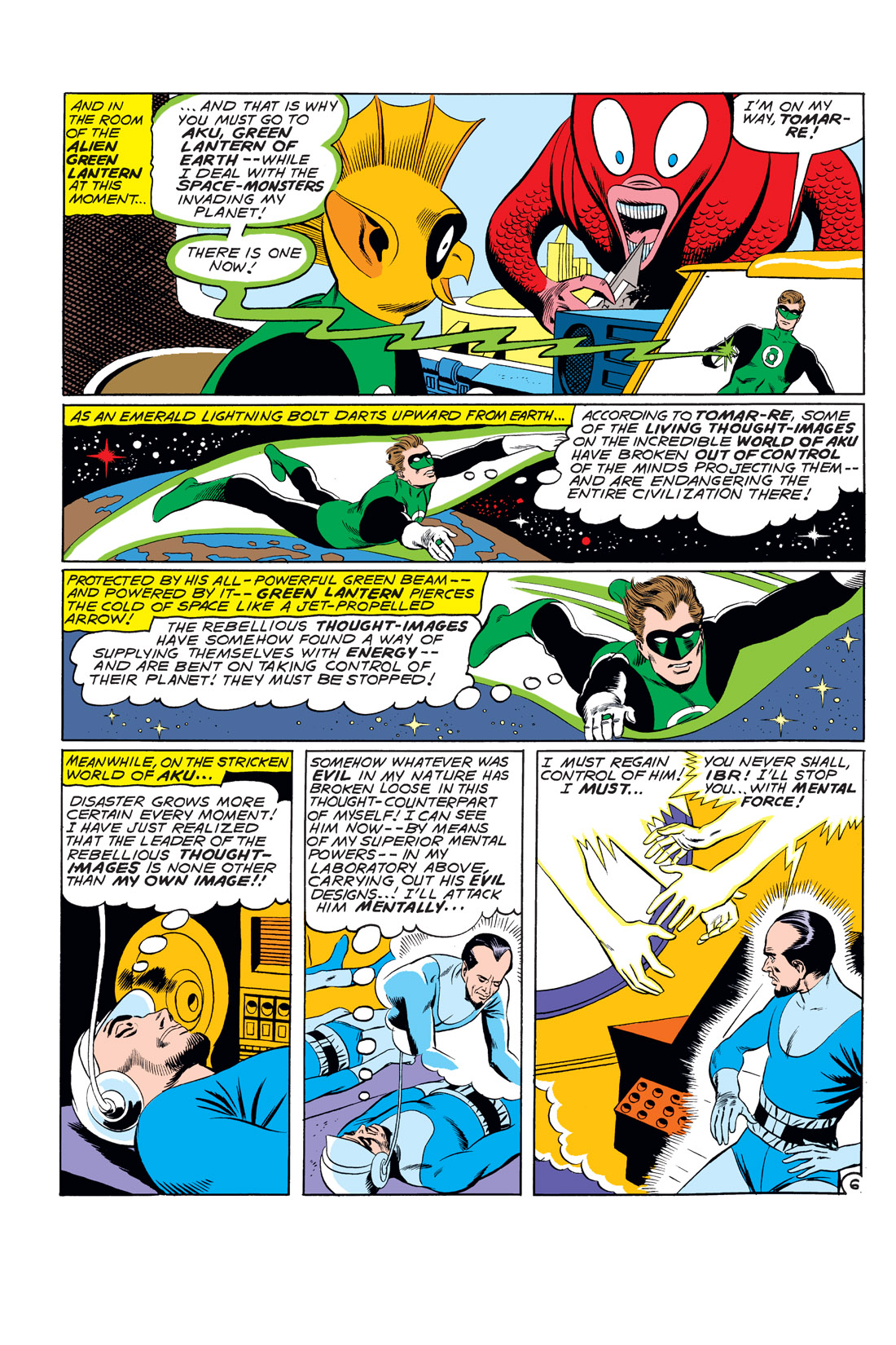 Read online Green Lantern (1960) comic -  Issue #6 - 7