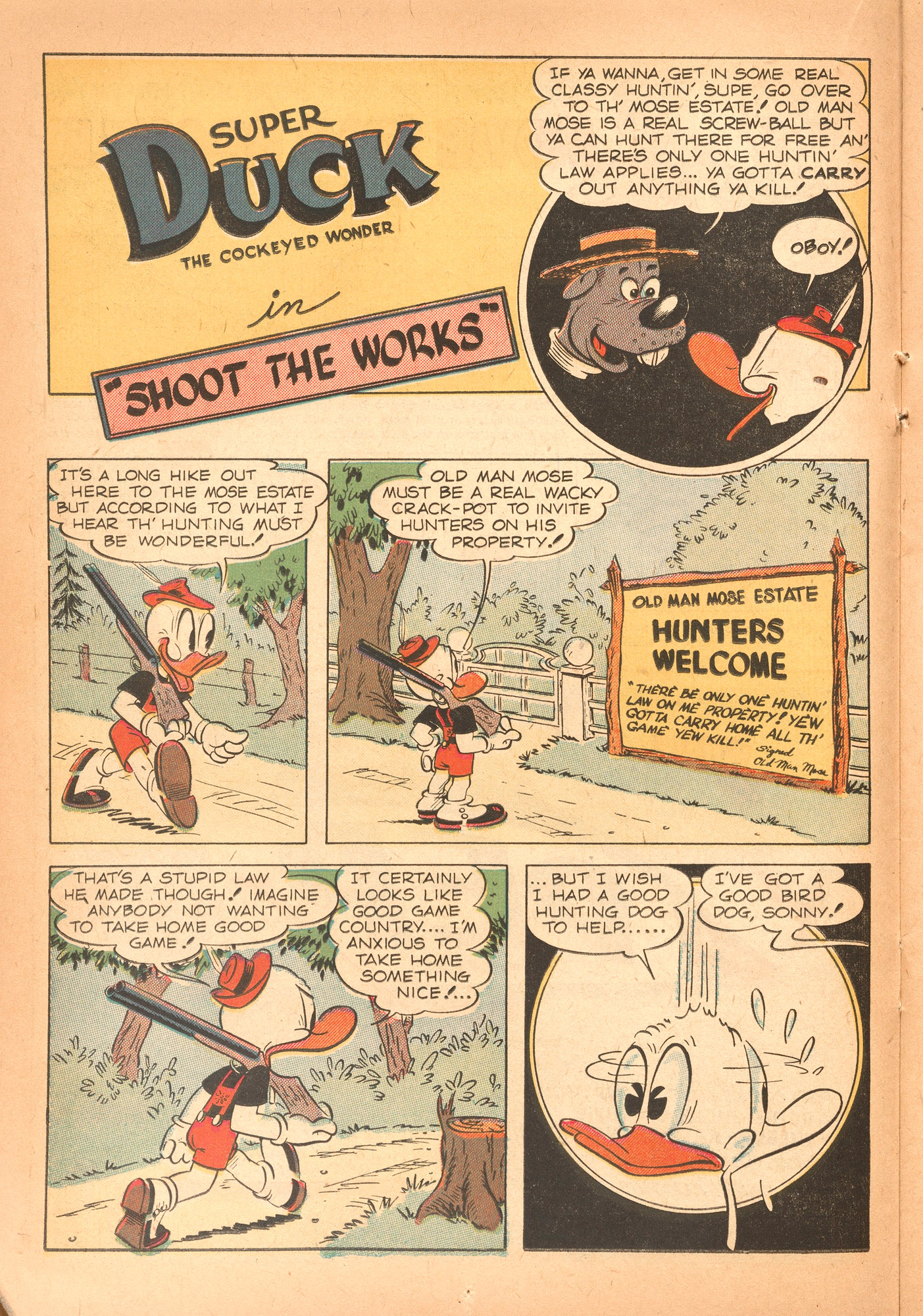 Read online Super Duck Comics comic -  Issue #37 - 20