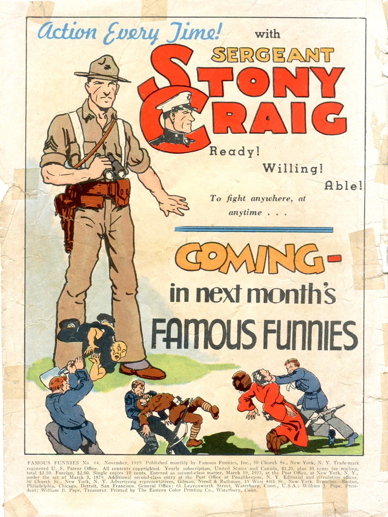 Read online Famous Funnies comic -  Issue #64 - 2