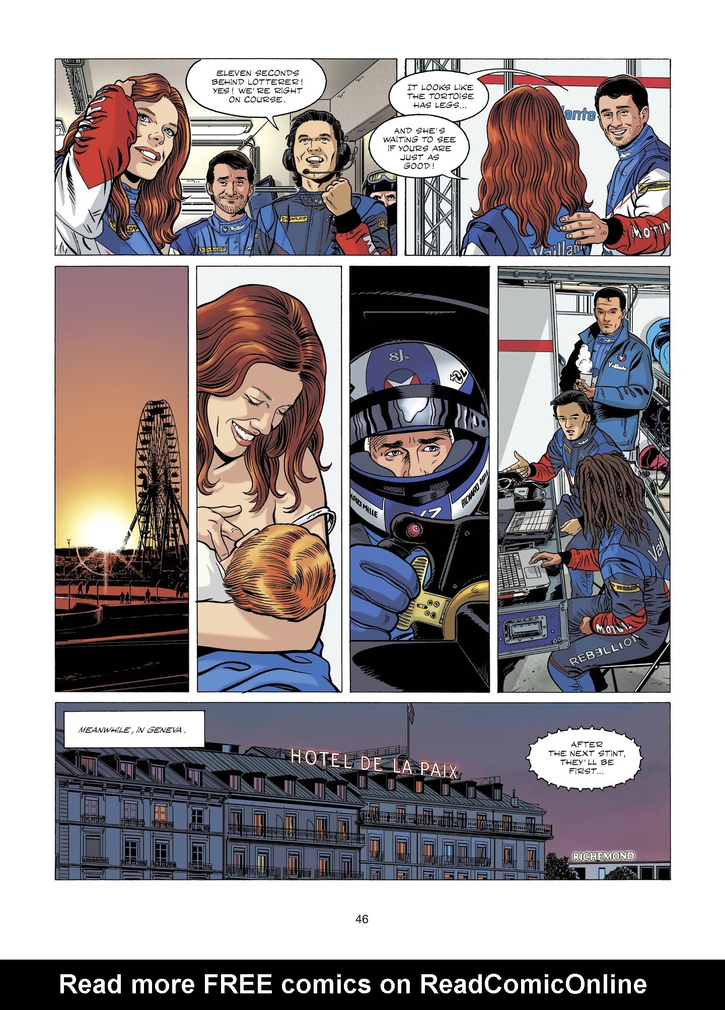 Read online Michel Vaillant comic -  Issue #6 - 46