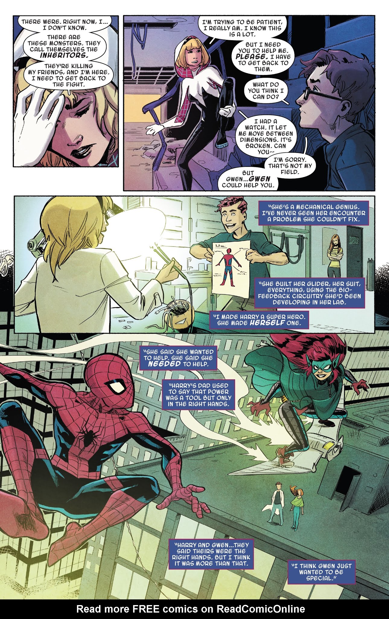 Read online Spider-Gwen: Ghost-Spider comic -  Issue #2 - 8