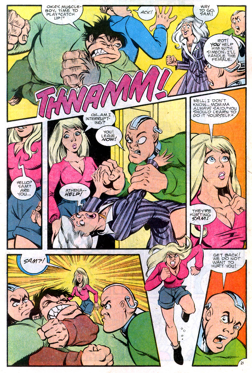 Read online Angel and the Ape (1991) comic -  Issue #1 - 22