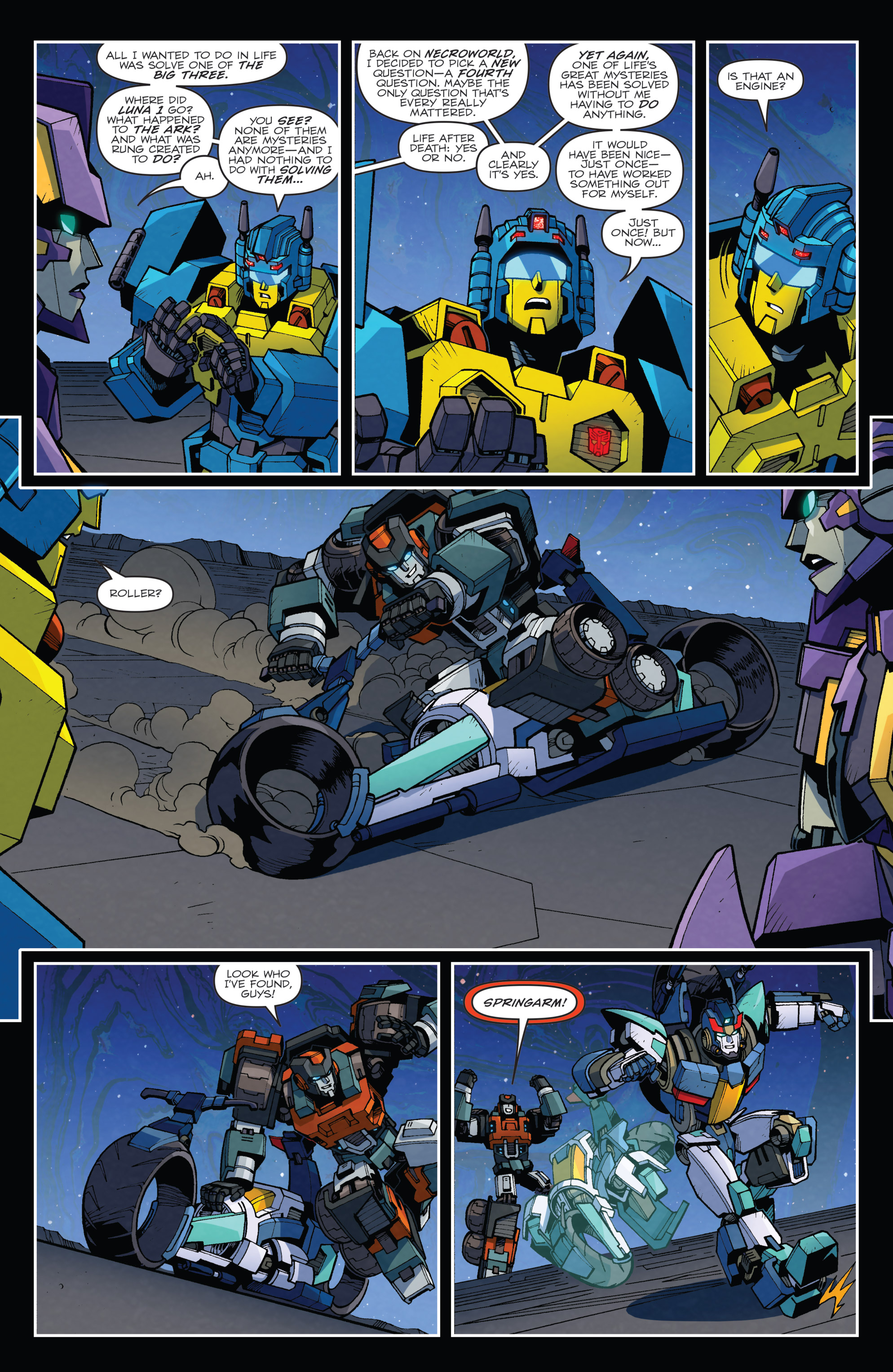 Read online The Transformers: Lost Light comic -  Issue #16 - 16