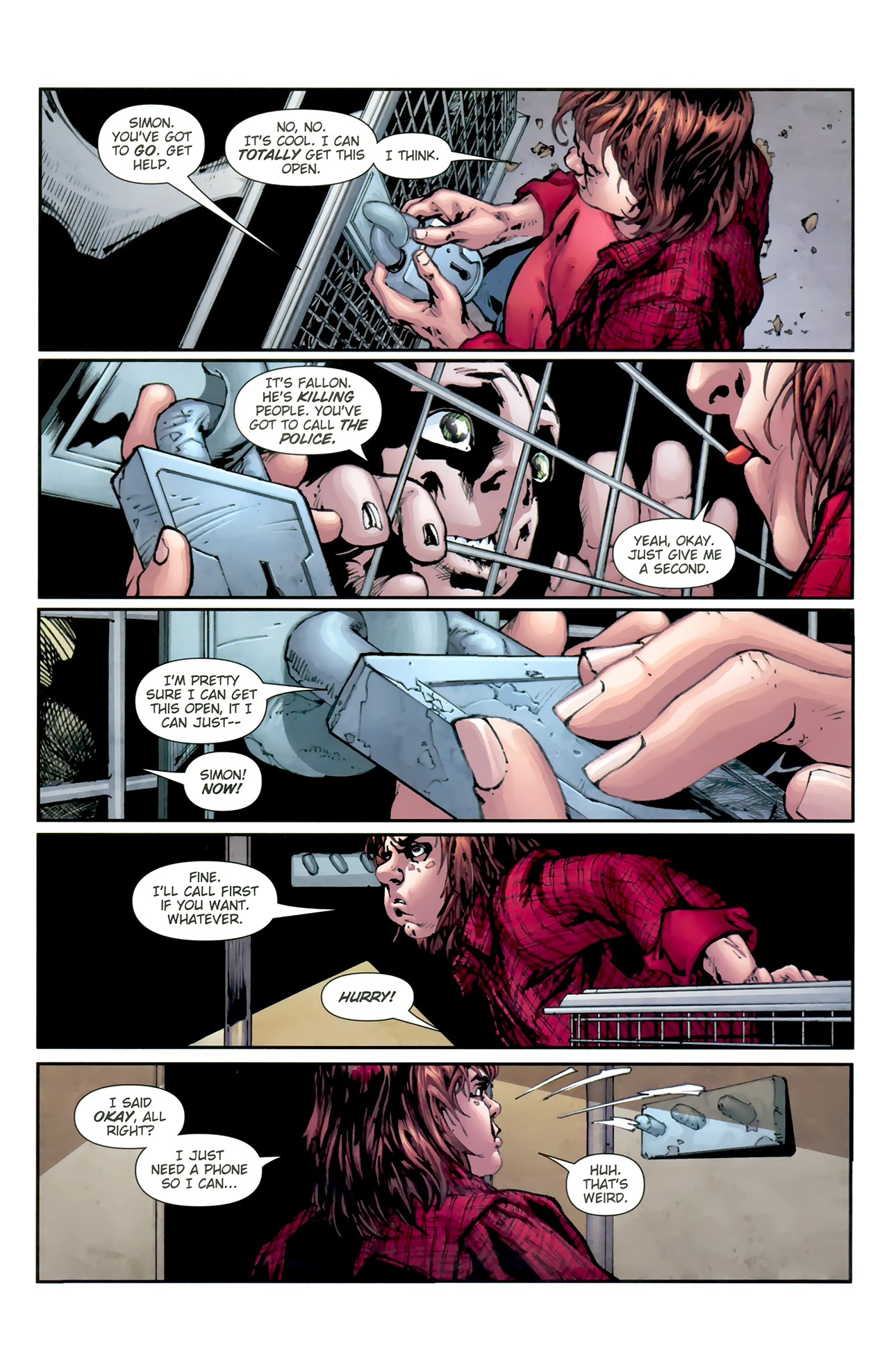 Read online George R.R. Martin's Wild Cards: The Hard Call comic -  Issue #5 - 13