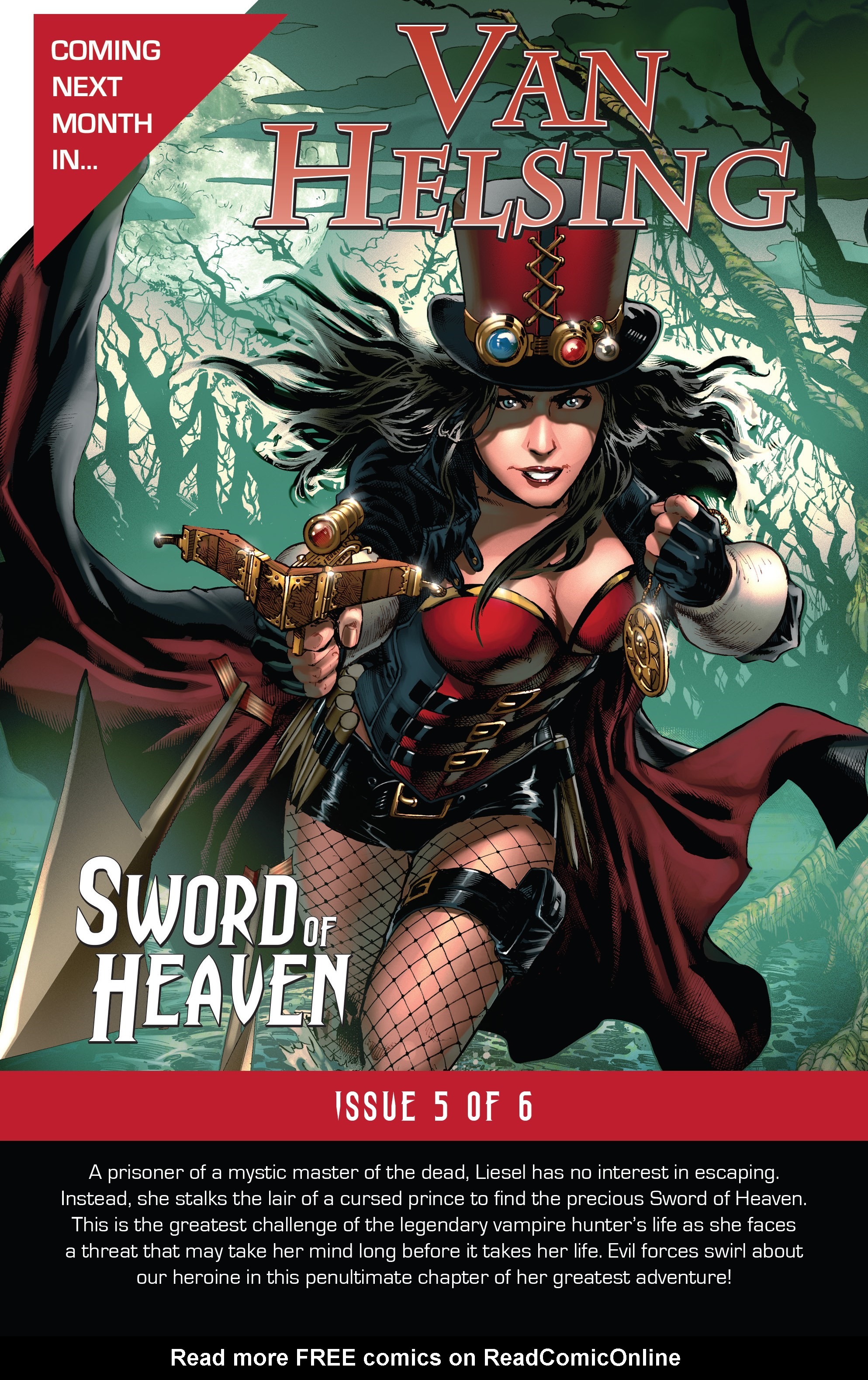 Read online Van Helsing: Sword of Heaven comic -  Issue #4 - 25