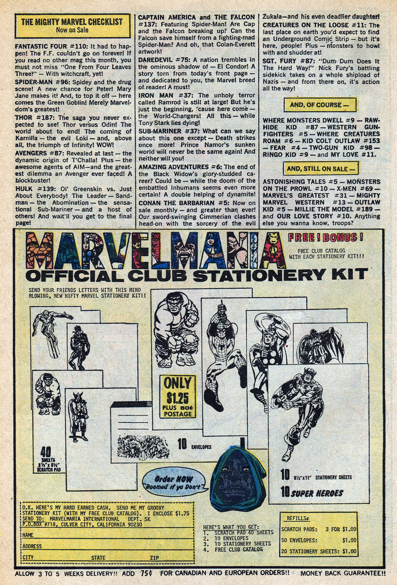 Read online Amazing Adventures (1970) comic -  Issue #6 - 10