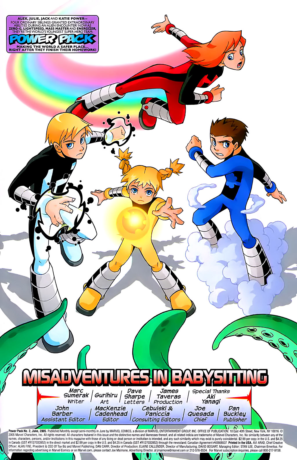 Read online Power Pack (2005) comic Issue 2