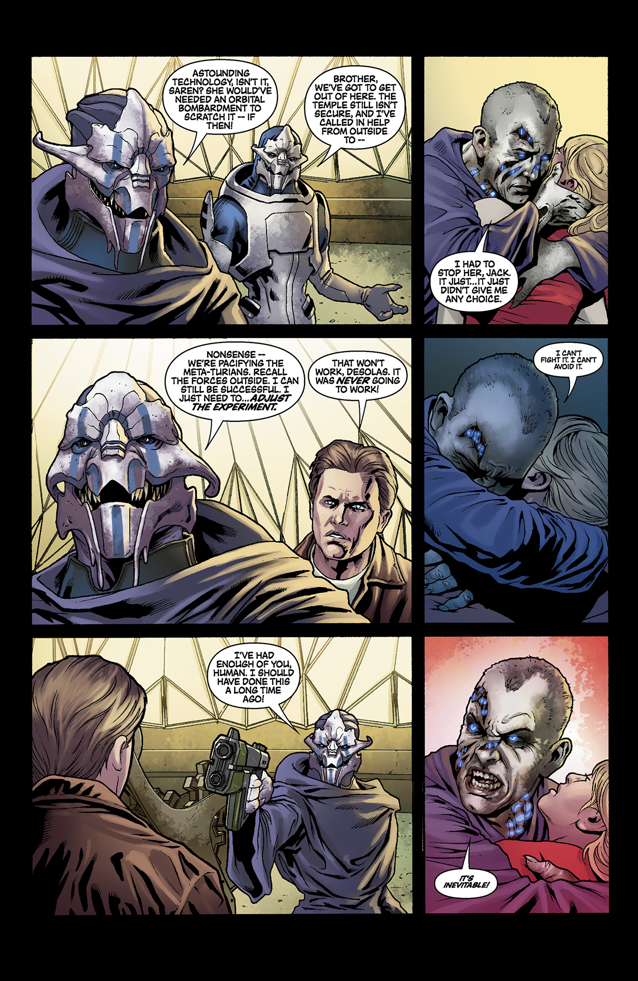Read online Mass Effect: Evolution comic -  Issue #4 - 19