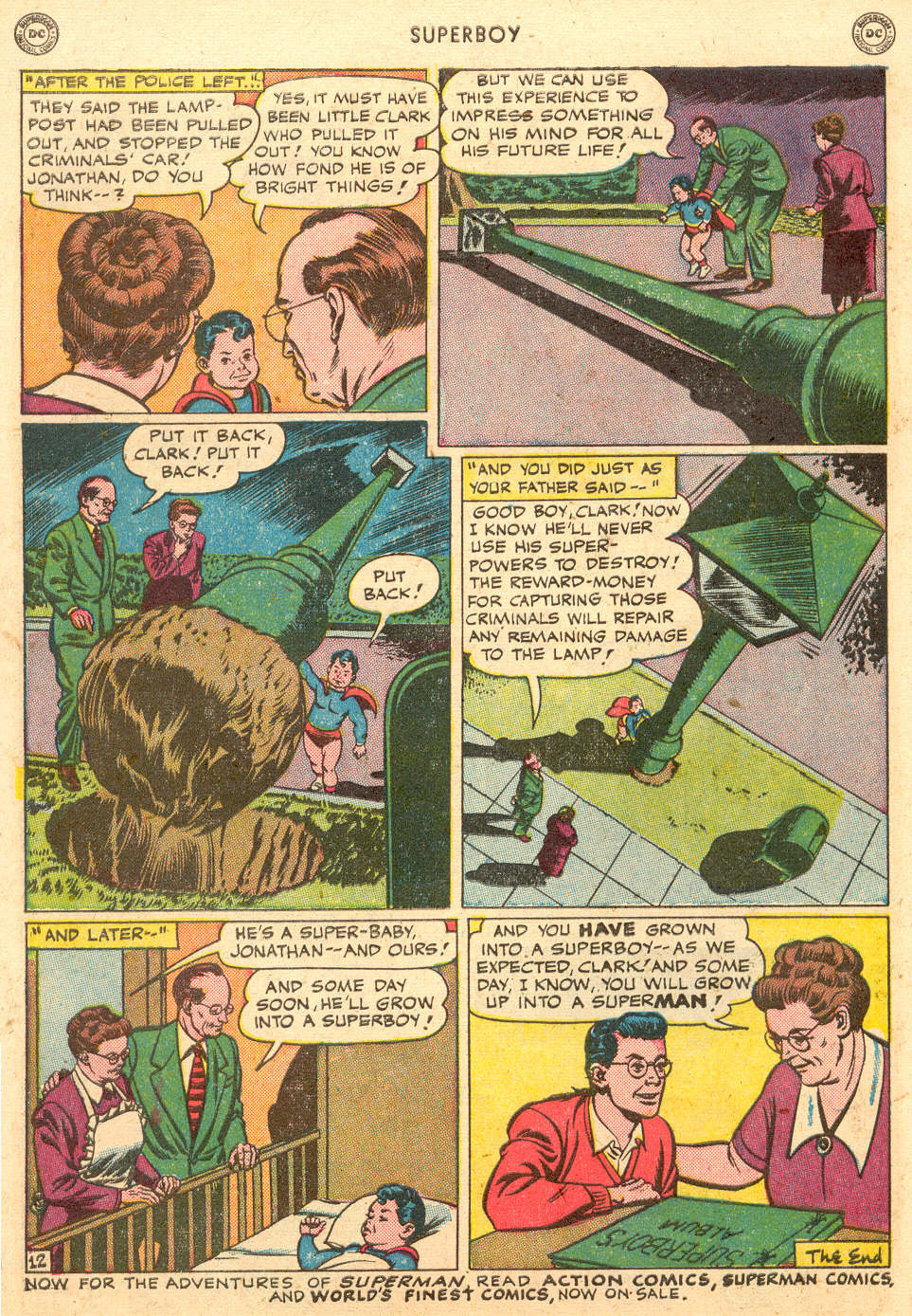 Read online Superboy (1949) comic -  Issue #8 - 13