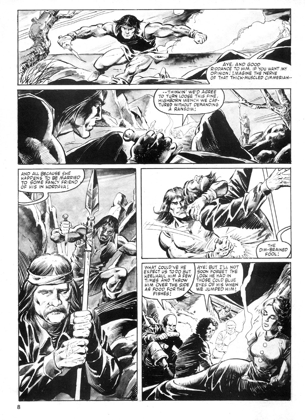 Read online The Savage Sword Of Conan comic -  Issue #94 - 7