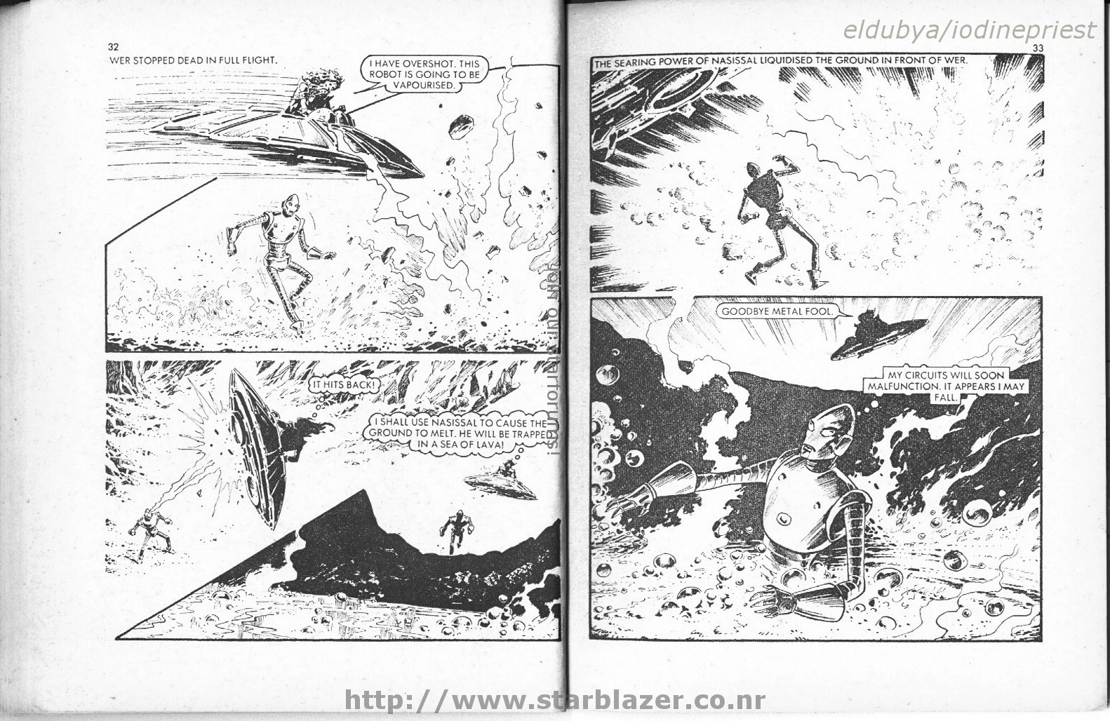 Read online Starblazer comic -  Issue #36 - 18