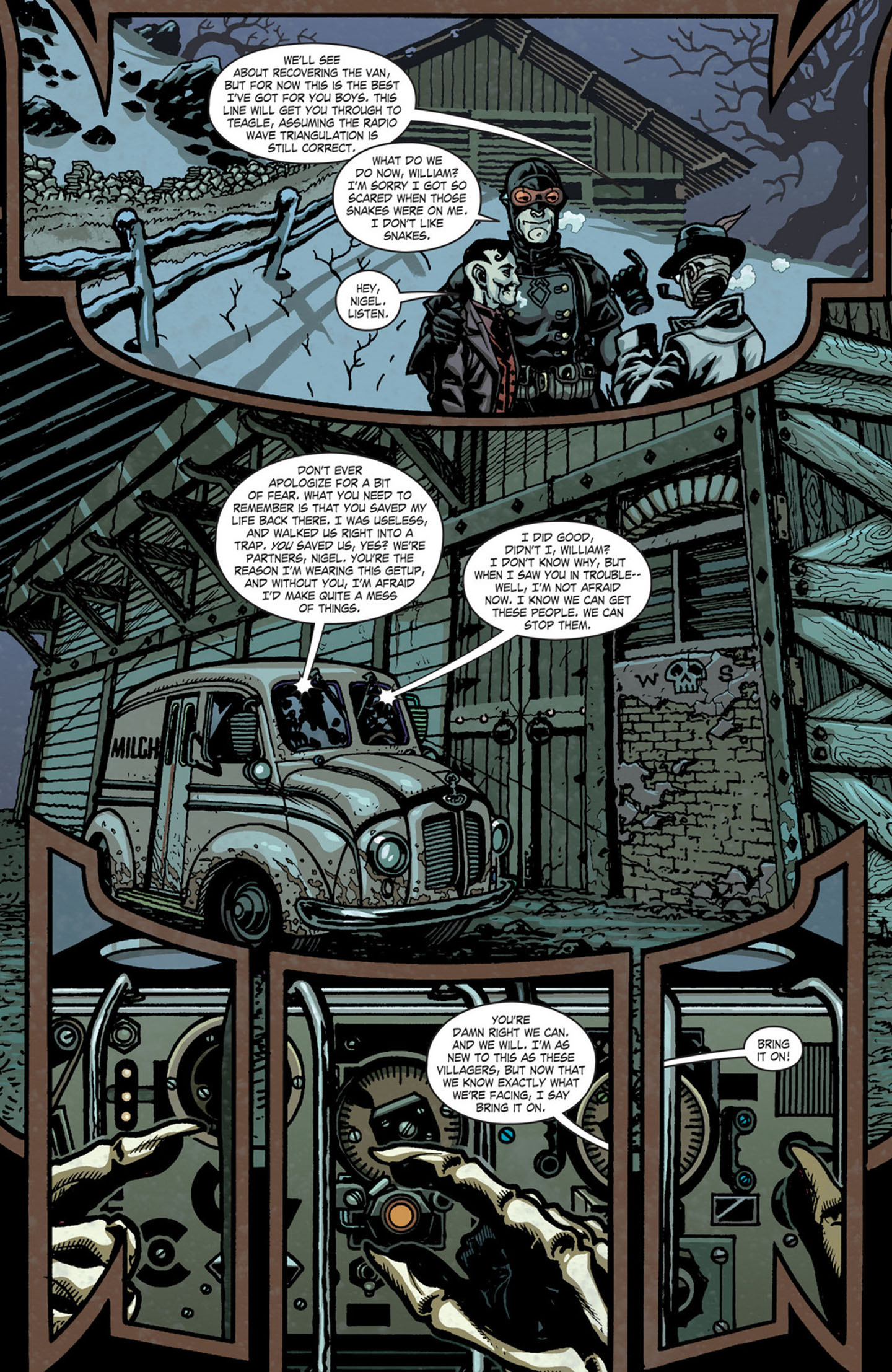 Read online JSA Liberty Files: The Whistling Skull comic -  Issue #5 - 15