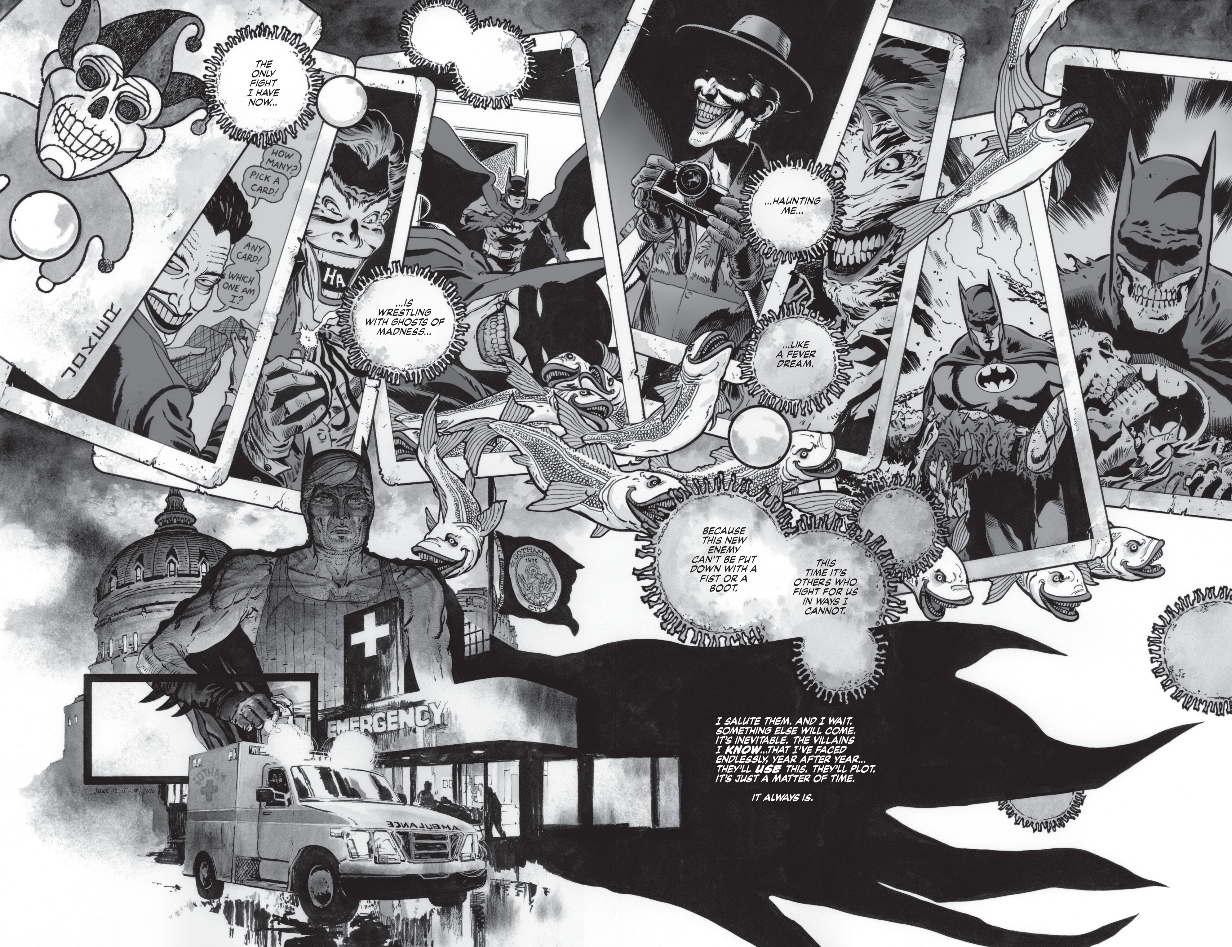 Read online Batman Black & White comic -  Issue #1 - 18