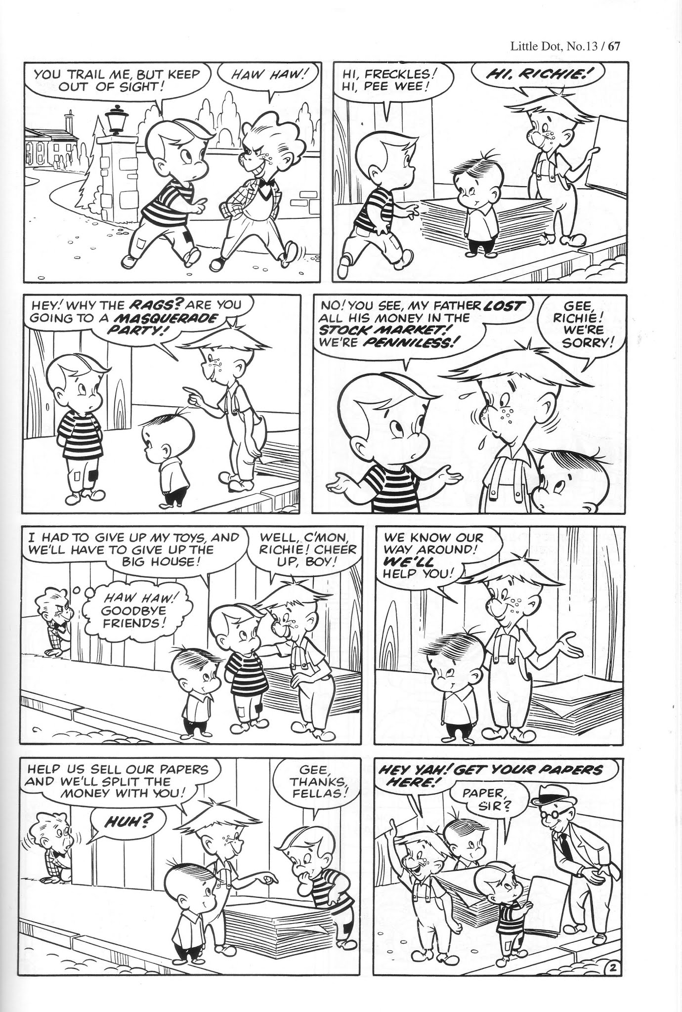 Read online Harvey Comics Classics comic -  Issue # TPB 2 (Part 1) - 68