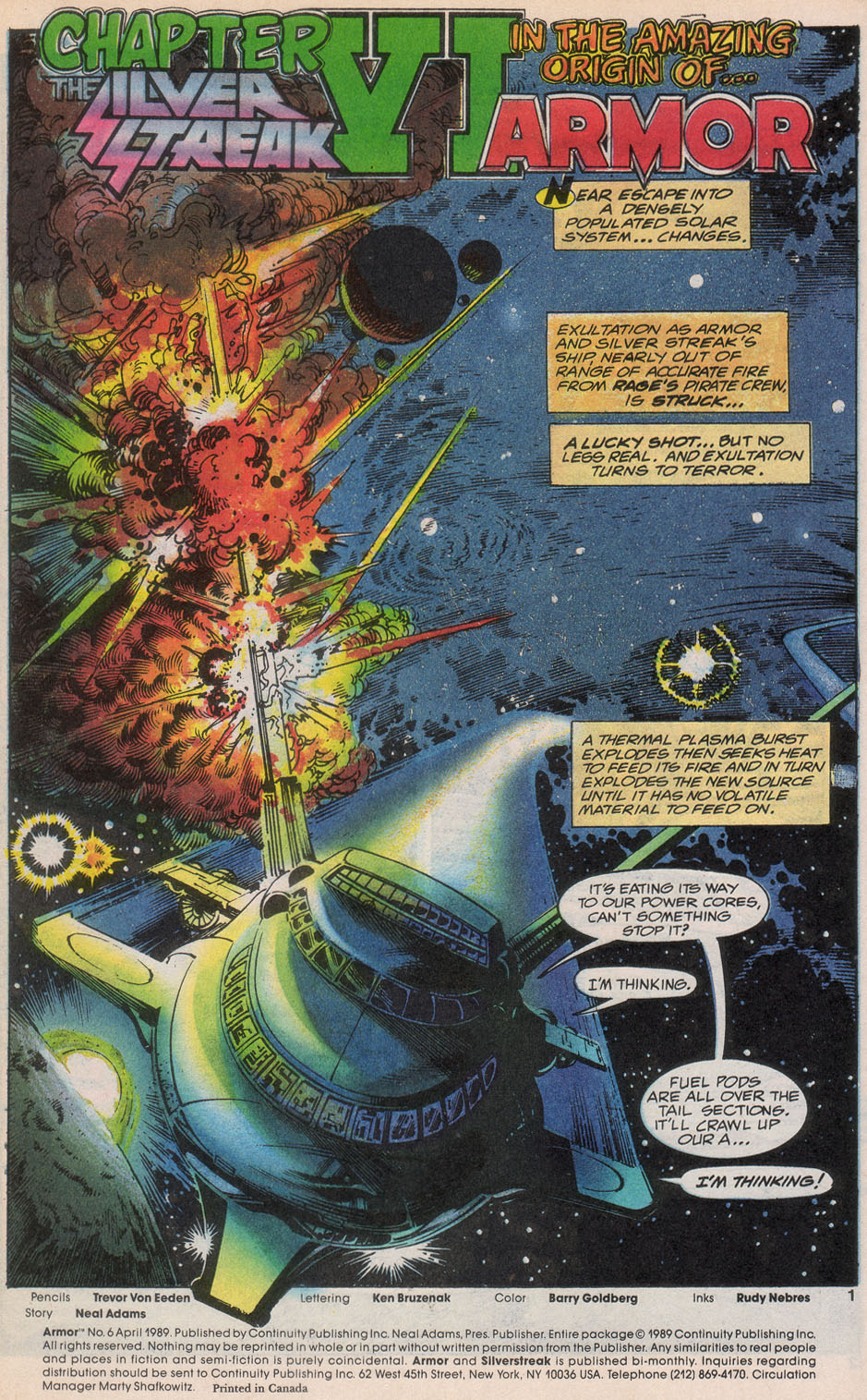 Read online Armor comic -  Issue #6 - 3