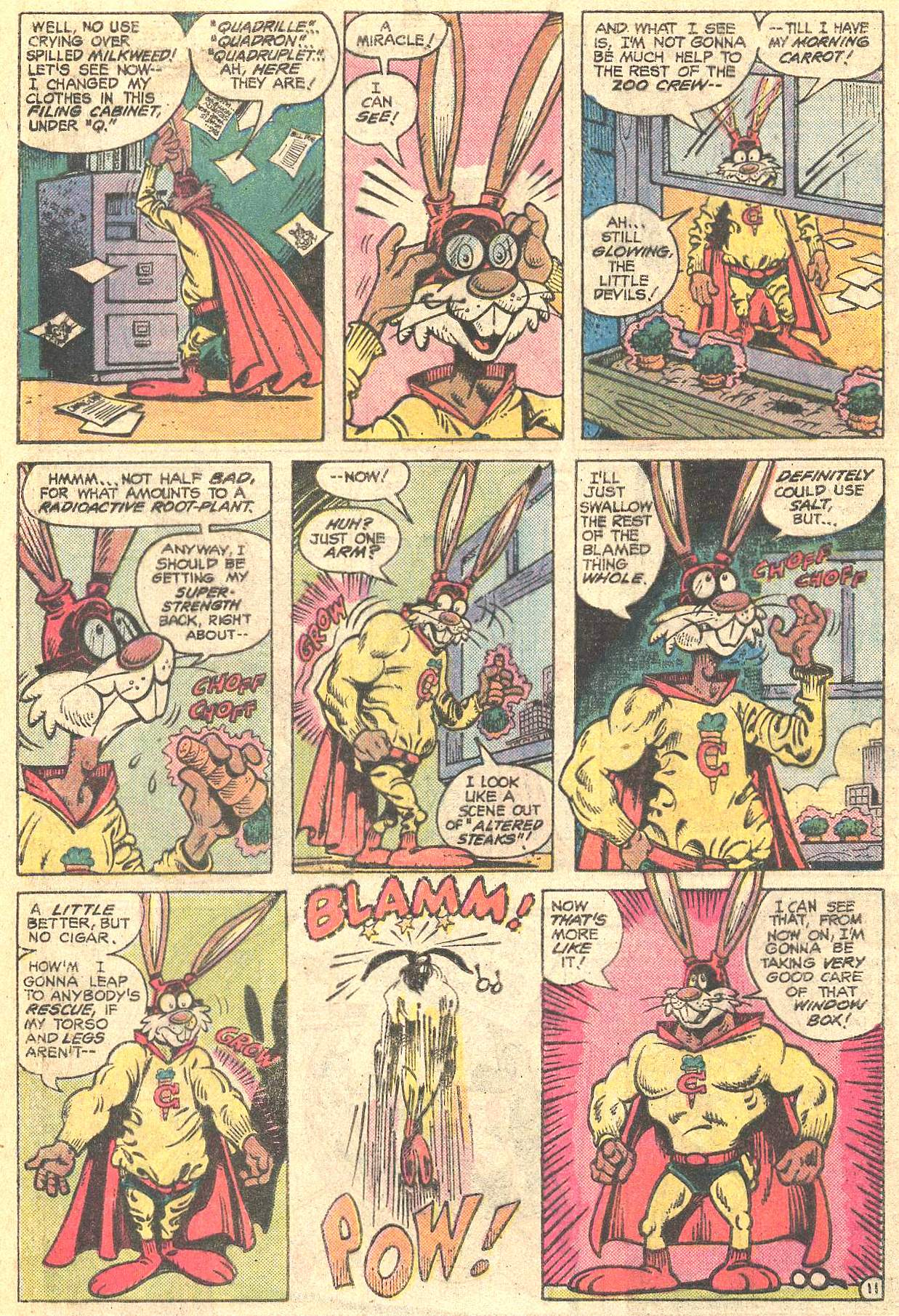 Read online Captain Carrot and His Amazing Zoo Crew! comic -  Issue #2 - 12