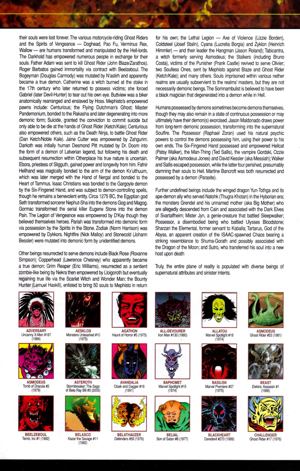 Marvel Zombies: The Book of Angels, Demons & Various Monstrosities issue Full - Page 19
