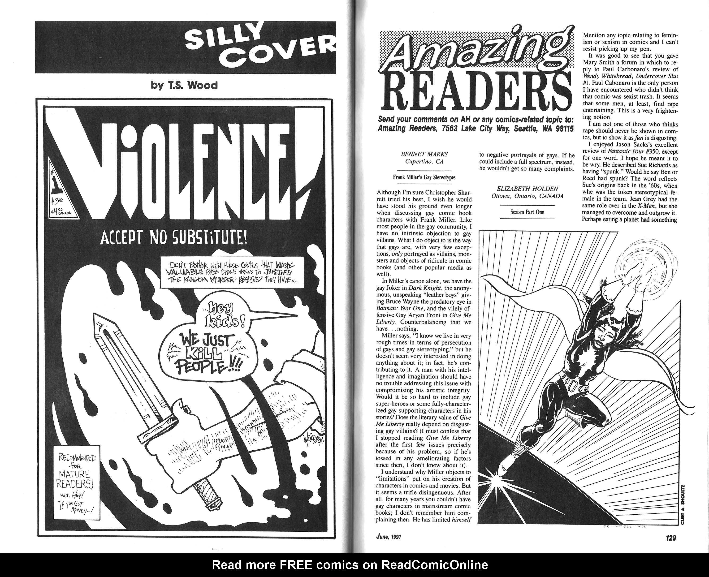 Read online Amazing Heroes comic -  Issue #191 - 65
