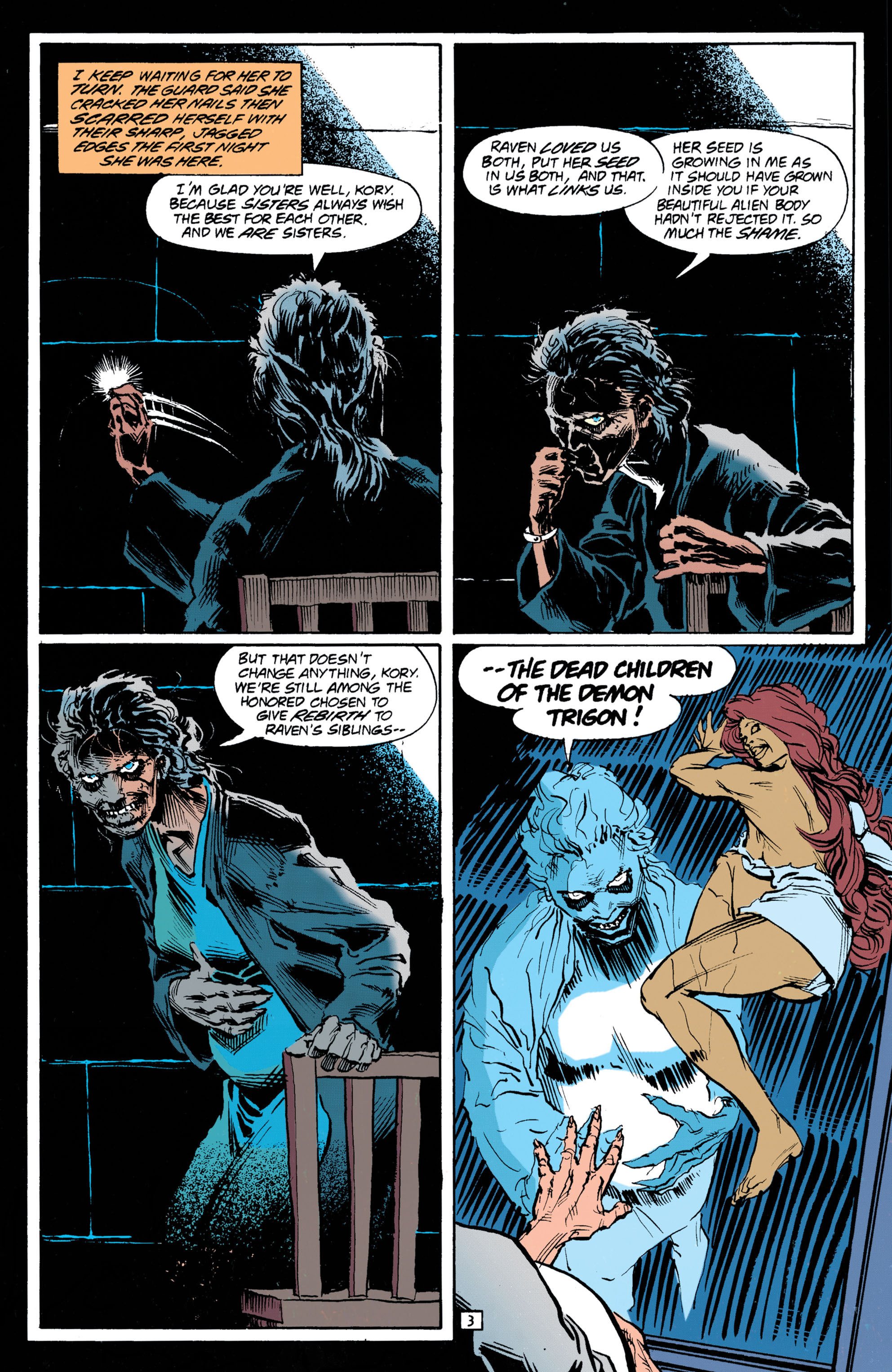 Read online The New Titans (1988) comic -  Issue #108 - 4