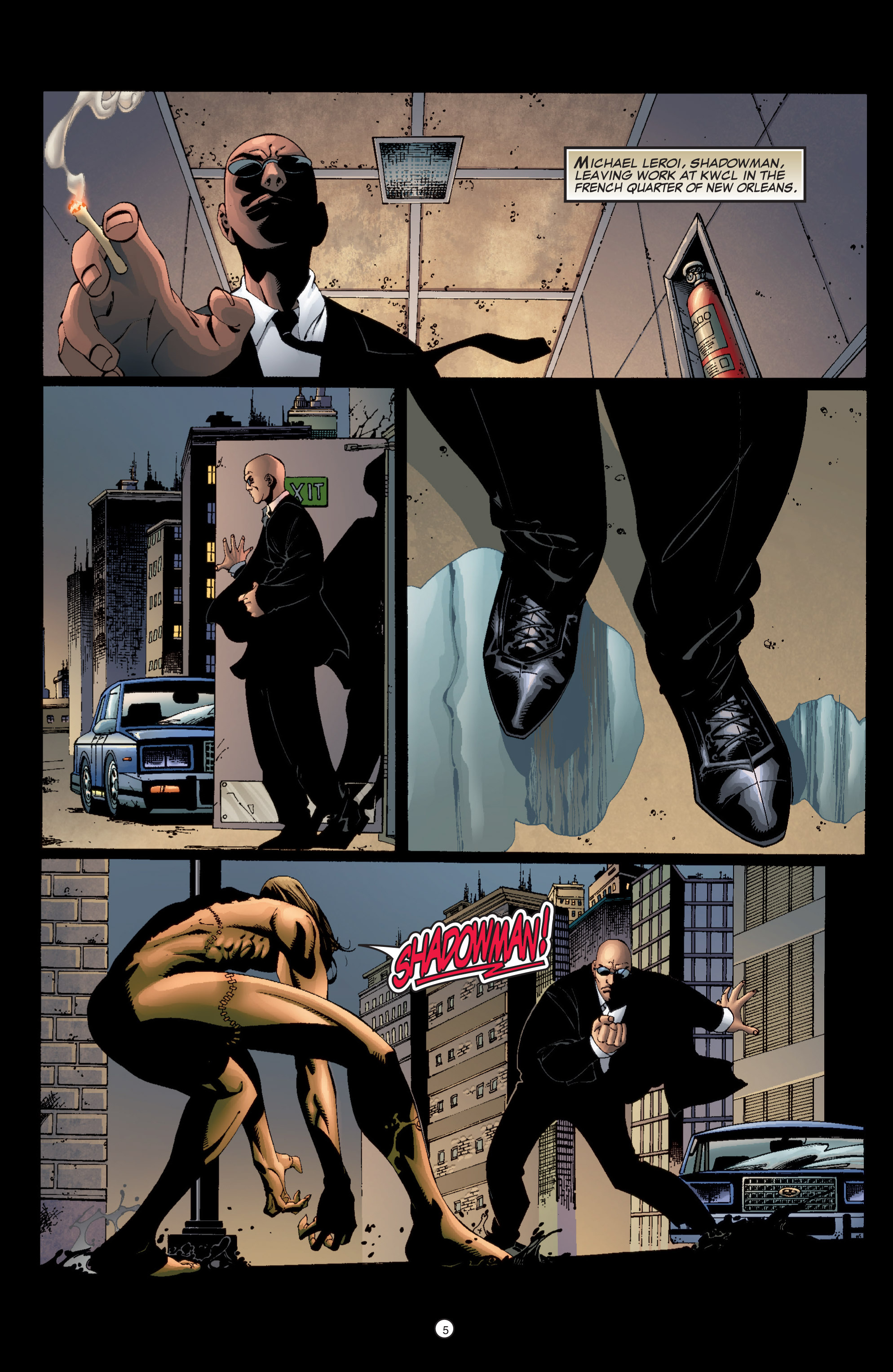 Read online Shadowman (1999) comic -  Issue #6 - 7