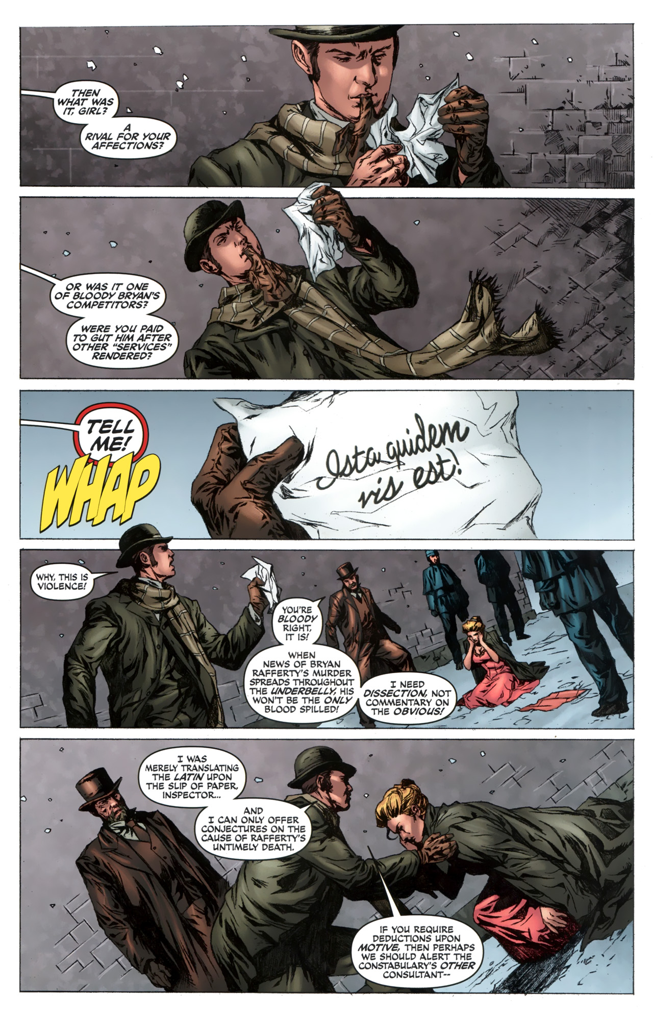 Read online Sherlock Holmes: Year One comic -  Issue #2 - 11