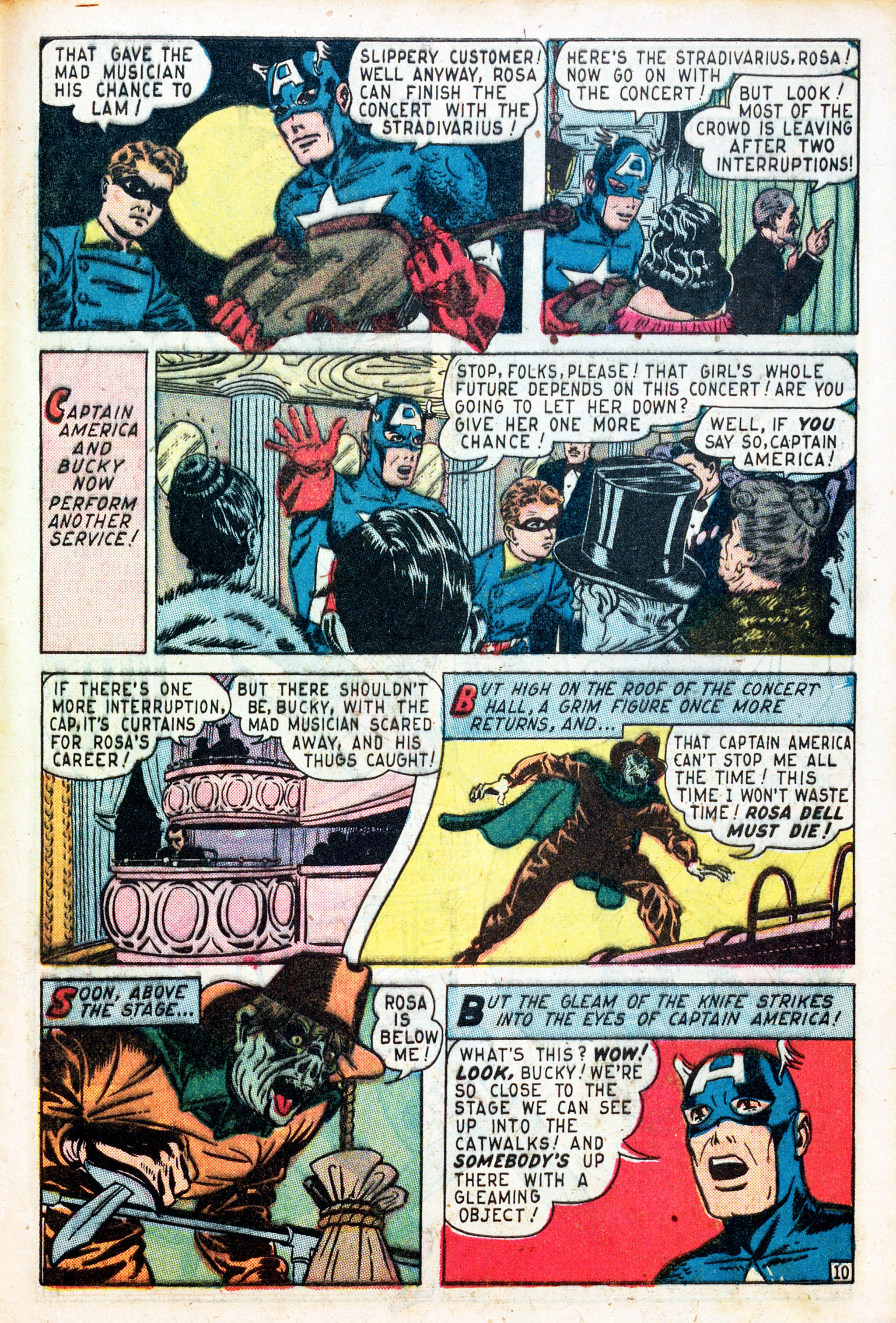 Read online Captain America Comics comic -  Issue #62 - 45
