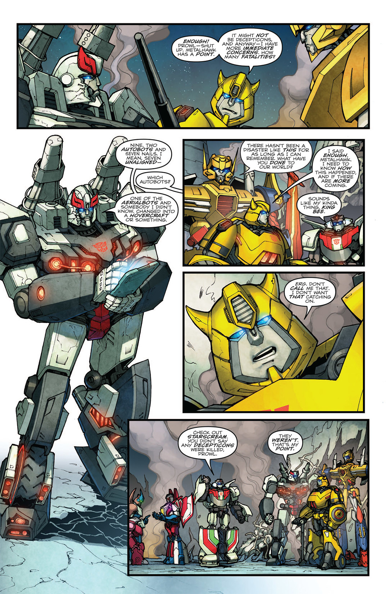 Read online Transformers: Robots In Disguise (2012) comic -  Issue #3 - 11