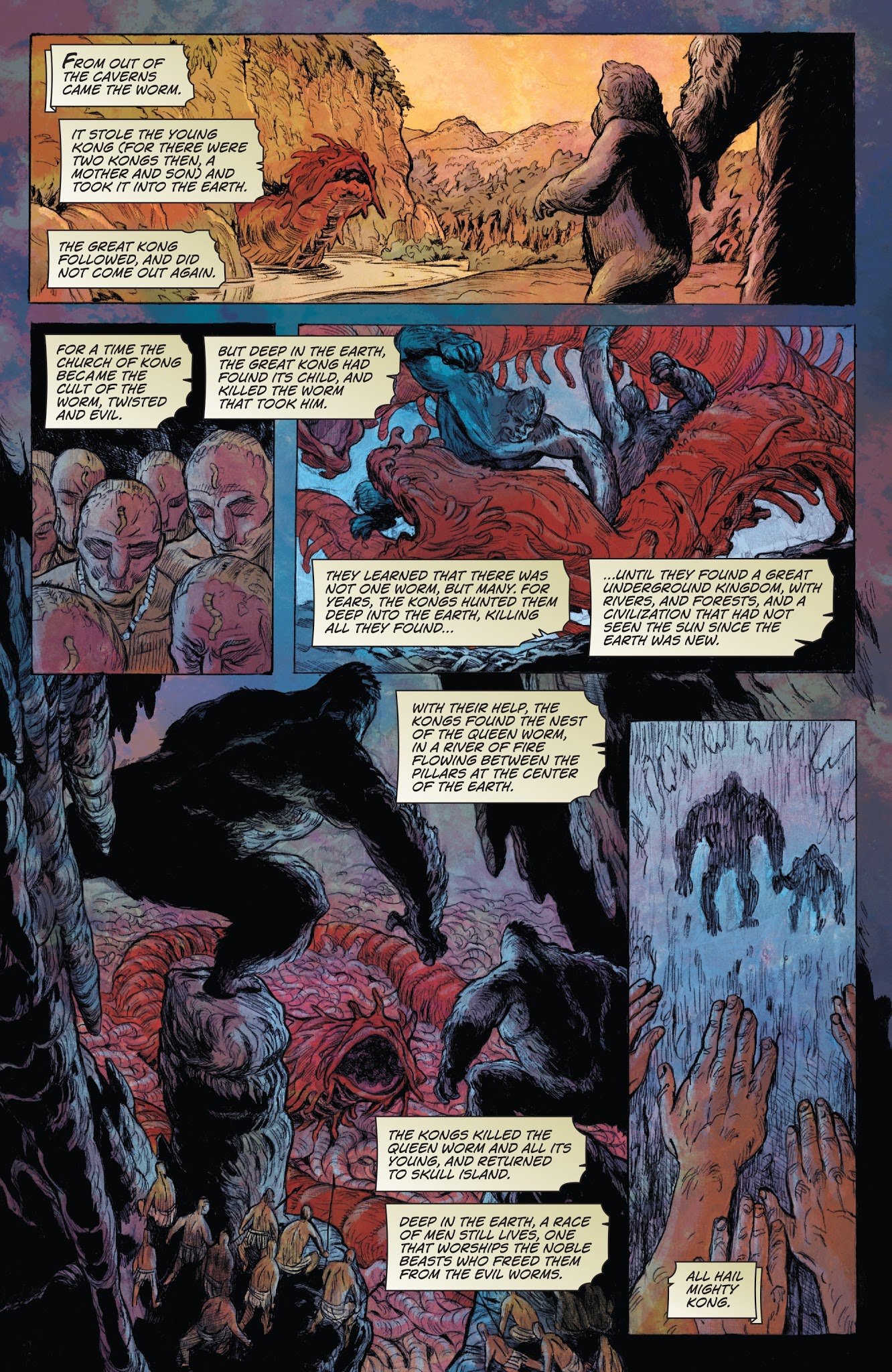 Read online Kong: Gods of Skull Island comic -  Issue # Full - 24