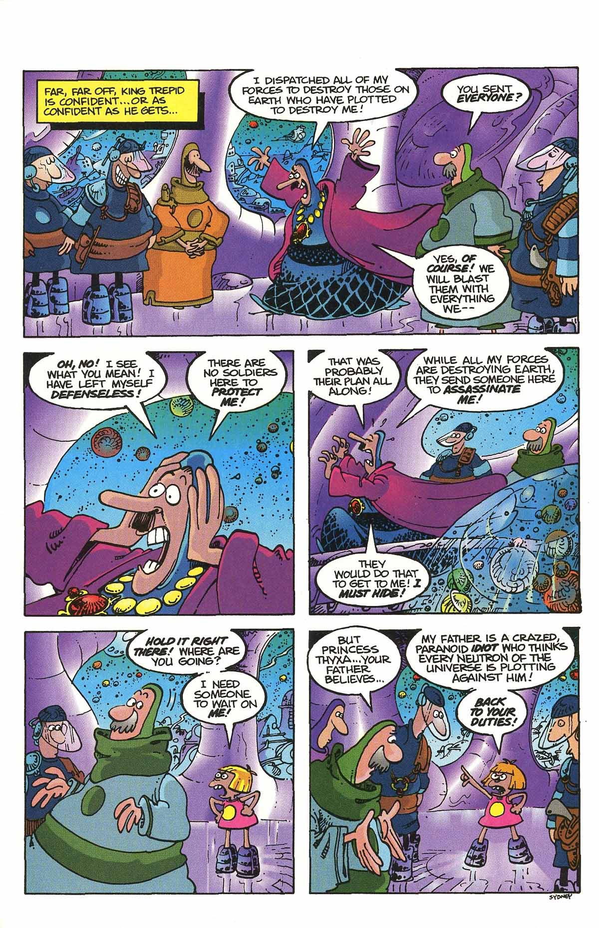 Read online The Mighty Magnor comic -  Issue #6 - 7