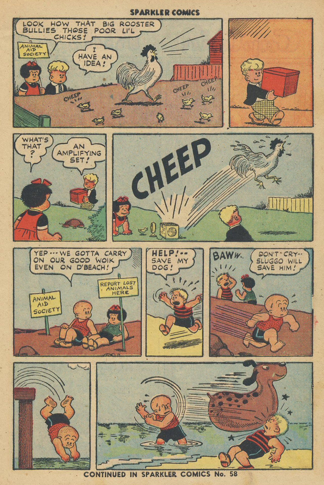 Read online Sparkler Comics comic -  Issue #57 - 13