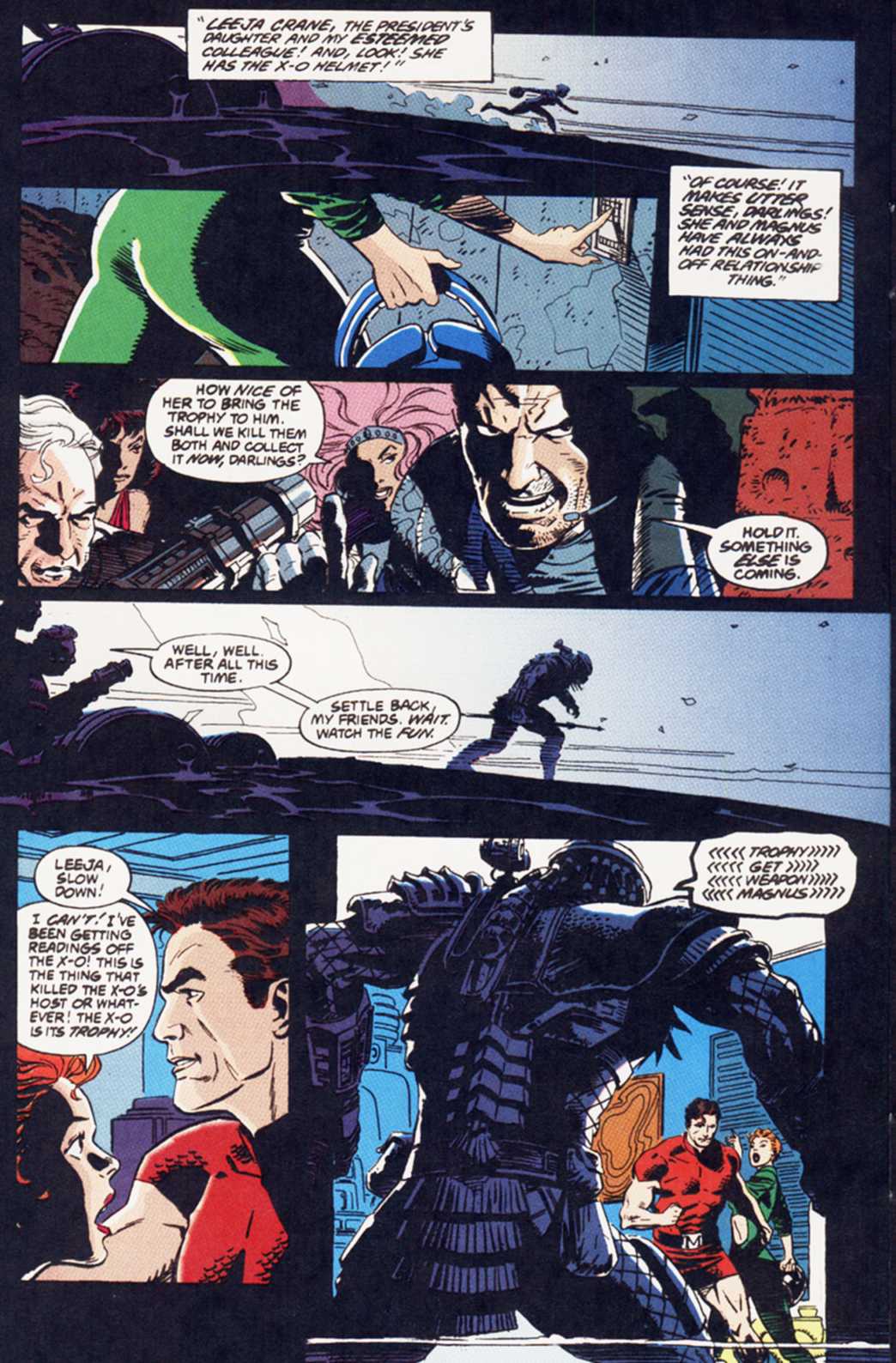 Predator vs. Magnus Robot Fighter issue 1 - Page 23