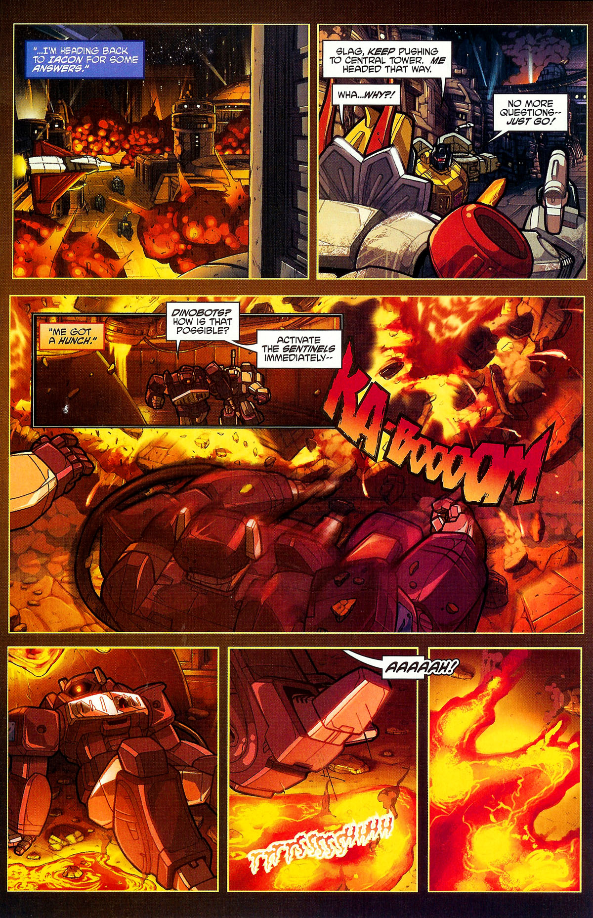 Read online Transformers: Generation 1 (2003) comic -  Issue #4 - 10